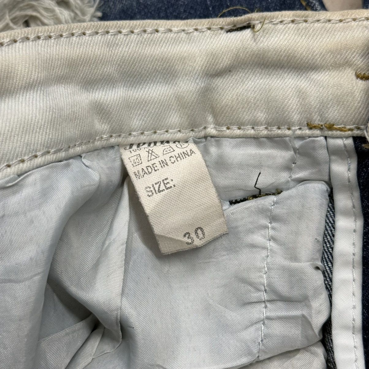 Japanese Brand I6w9 Style Distressed Skinny Denim Pants Size US 29 - 17 Thumbnail