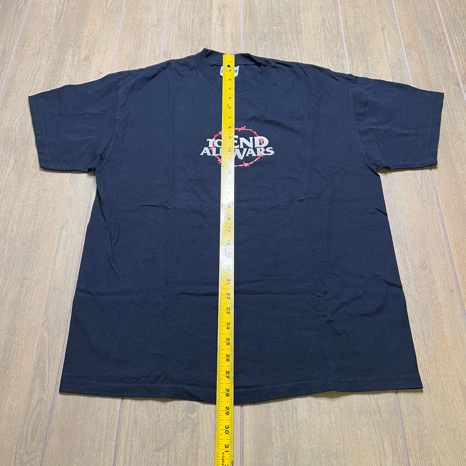 Hanes Vintage To End All Wars Hollywood Premier Movie T-Shirt L Size US L / EU 52-54 / 3 - 5 Thumbnail