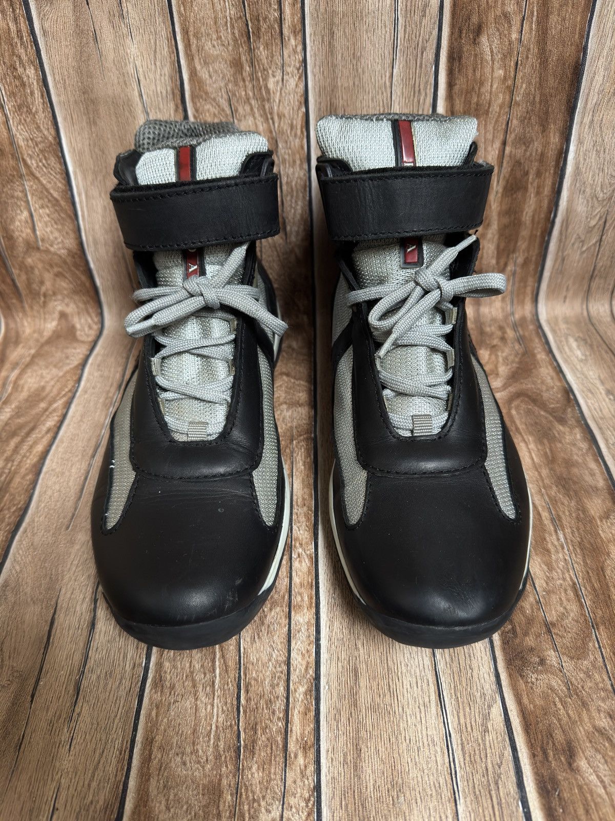 Prada America cup trainers black/grey Size US 11 / EU 44 - 3 Thumbnail