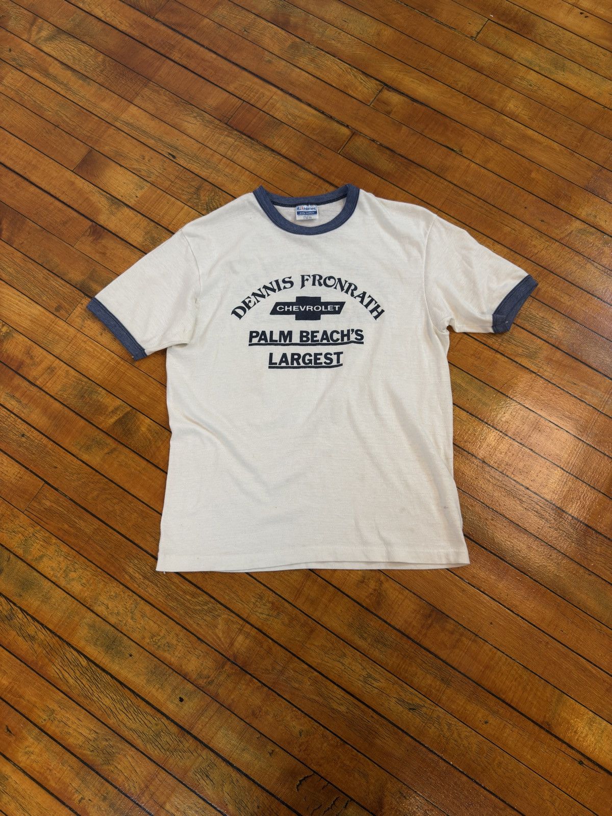 Vintage vintage chevy ringer tee Size US M / EU 48-50 / 2 - 1 Thumbnail