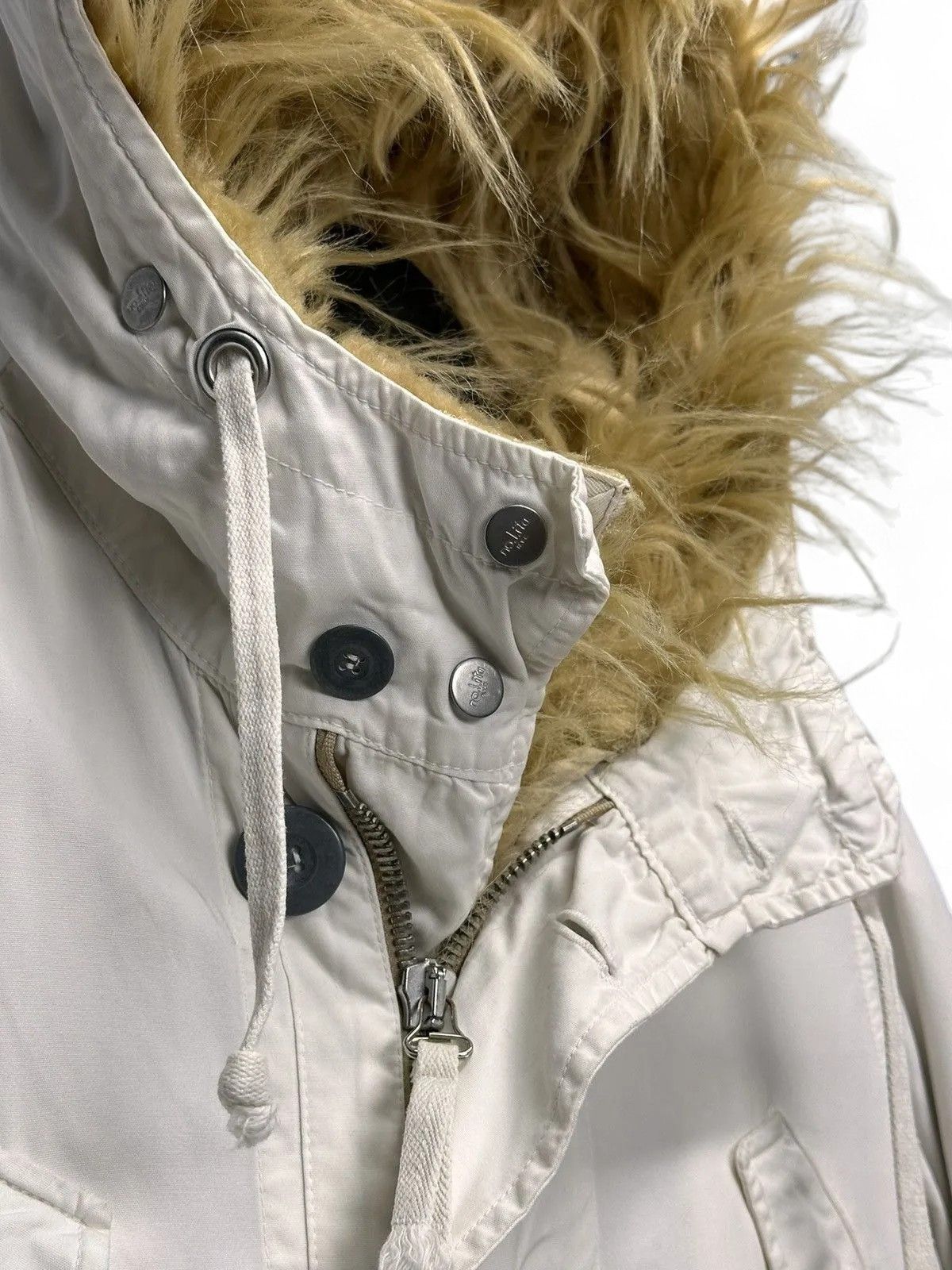 Hysteric Glamour White longline jacket modern minimalist trench style Size US S / EU 44-46 / 1 - 10 Thumbnail