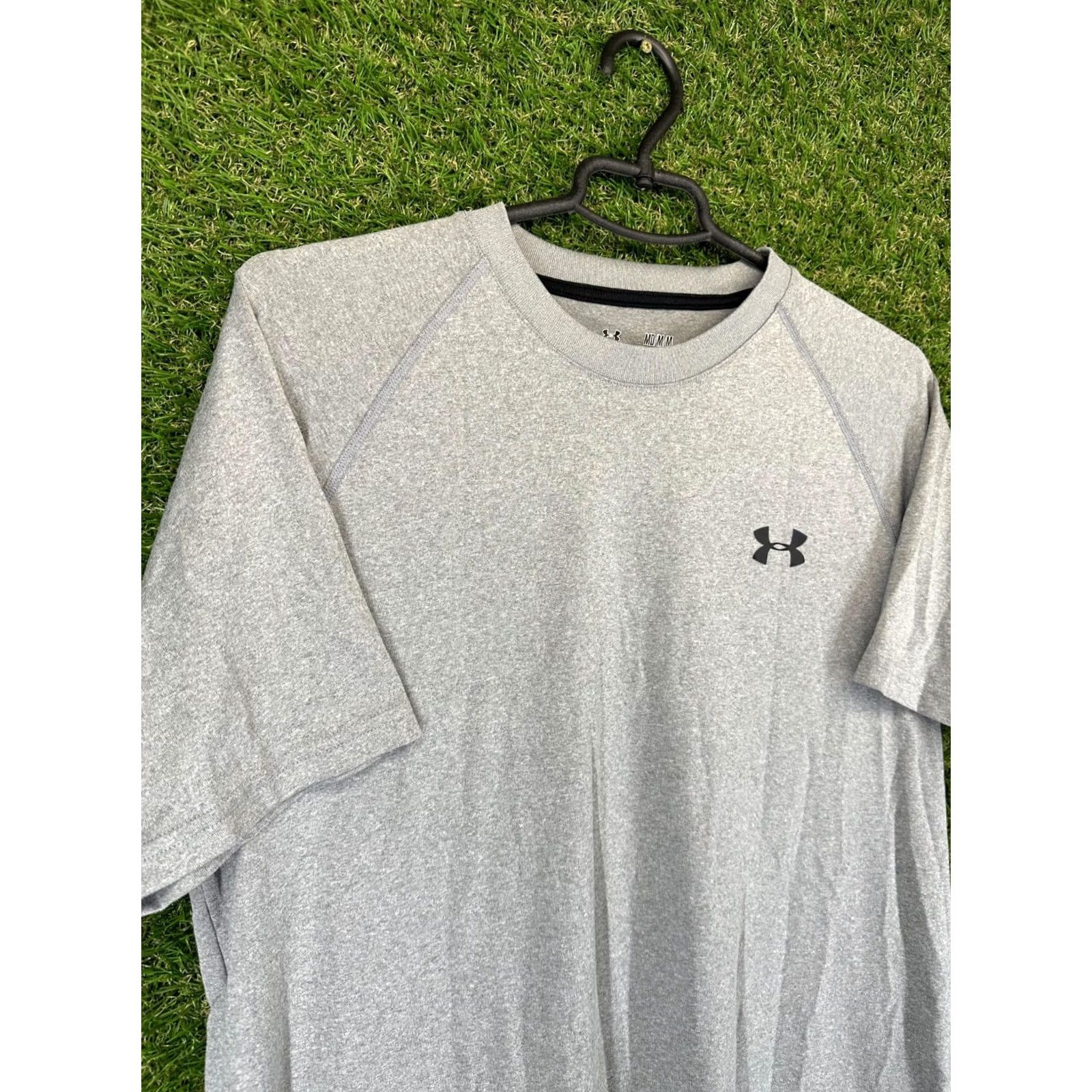 Under Armour UNDER ARMOUR HeatGear MEN Training Compression Shirt Jersey M Gray Short Sleeve Crew Neck T-Shirt Size US M / EU 48-50 / 2 - 3 Thumbnail