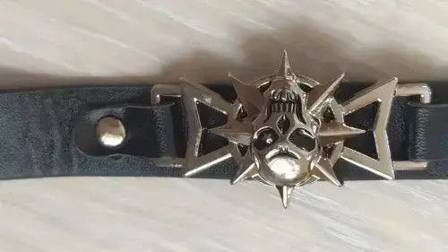 Other Skeleton Skull Star Eye Punk Gothic Bracelet Size ONE SIZE - 4 Thumbnail