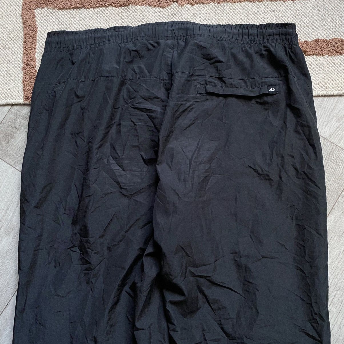 Nike × Vintage NIKE Y2K DRILL SWOOSH TRACK NYLON PANTS Size US 36 / EU 52 - 4 Thumbnail
