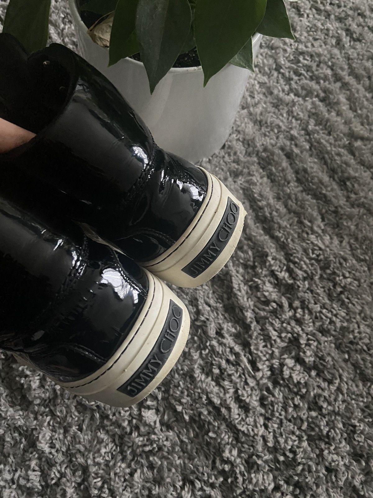 Jimmy Choo Jimmy Choo sneakers hi-top Size US 9 / EU 42 - 3 Thumbnail