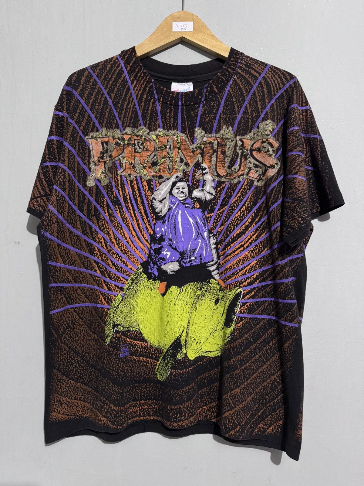 Vintage Primus AOP fat lady riding fish Size US L / EU 52-54 / 3 - 1 Thumbnail