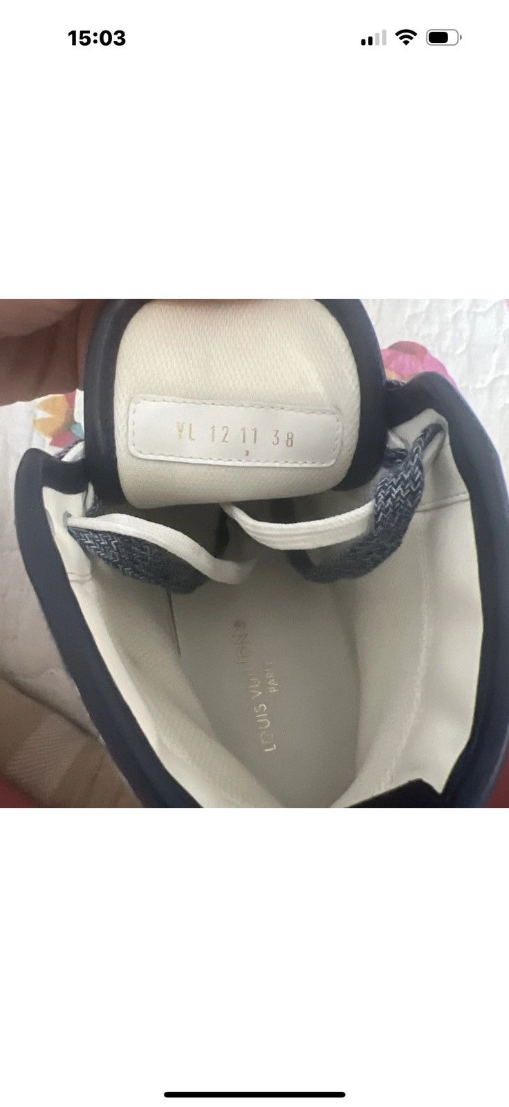 Louis Vuitton Louis Vuitton Squad Snickers Boot Monogram Denim NavyBlue Size US 8 / IT 38 - 12 Thumbnail
