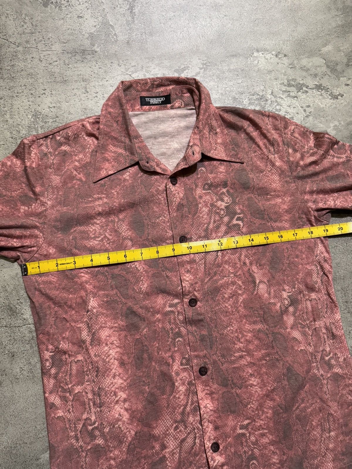 Tornado Mart 2000s Tornado Mart Snakeskin Ifsixwasnine Shirt Size US M / EU 48-50 / 2 - 9 Thumbnail
