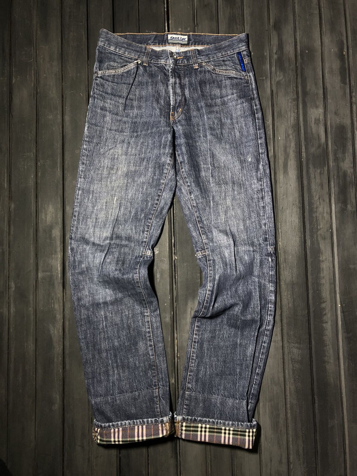 Hysteric Glamour VINTAGE 💥HYSTERIC GLAMOUR RICK OWENS STYLE WASHED JEANS 90S Size US 31 - 4 Thumbnail