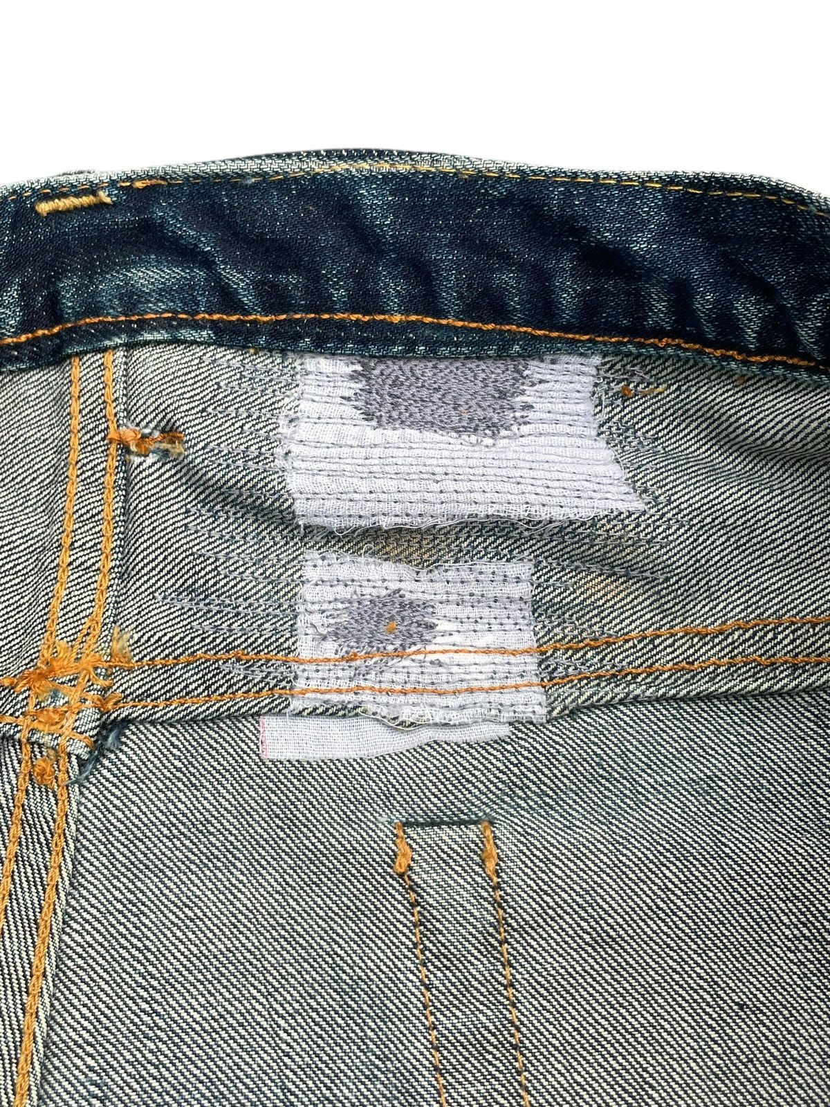 Japanese Brand Ships Redline Selvedge Denim Size US 36 / EU 52 - 6 Thumbnail