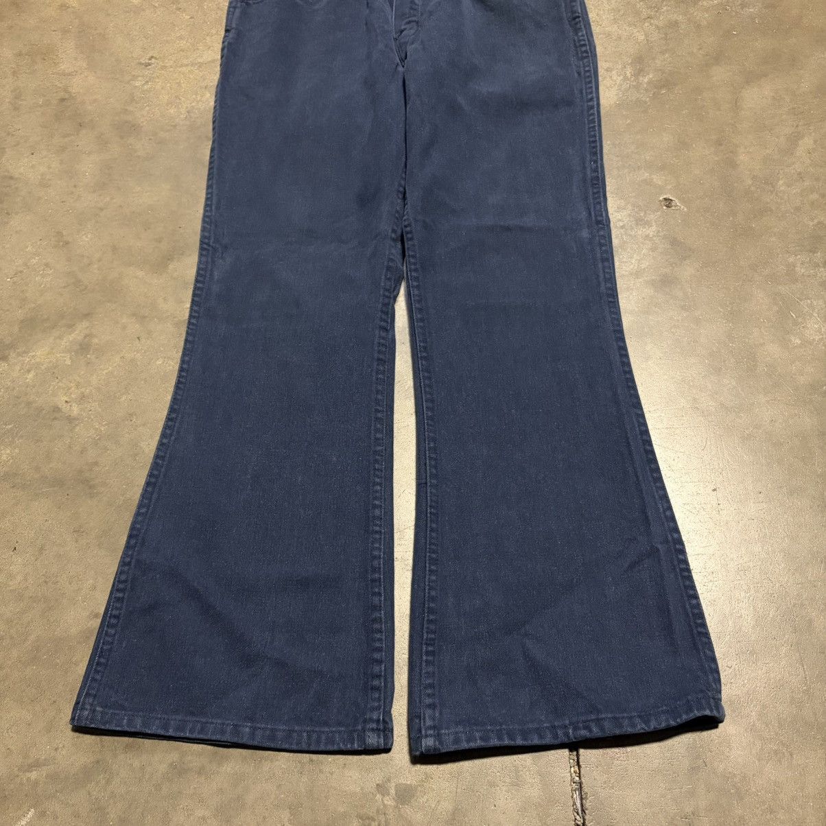 Vintage Vintage 70s Big Yank Bell Bottom Flare Boot Cut Denim Jeans Size US 28 / EU 44 - 3 Thumbnail