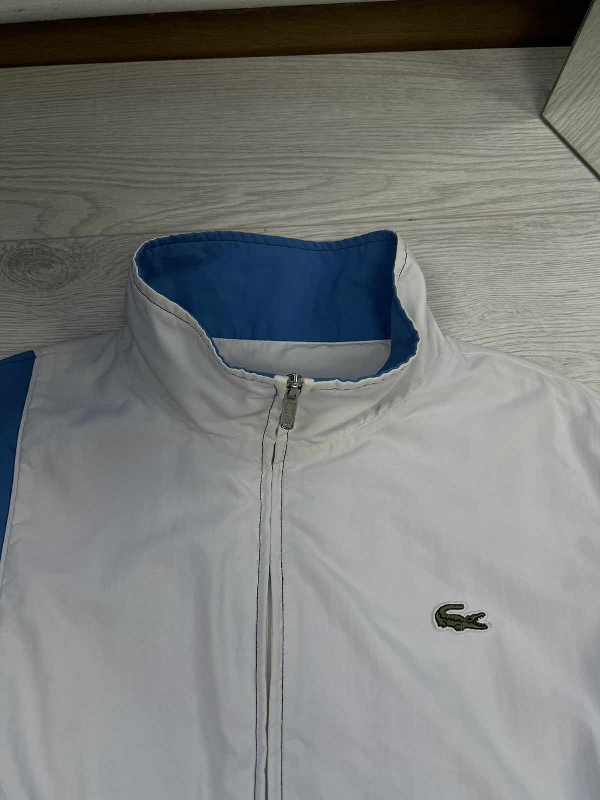 Lacoste × Vintage Mens Vintage Lacoste Track Jacket Olympic crazy y2k rare Size US M / EU 48-50 / 2 - 6 Thumbnail