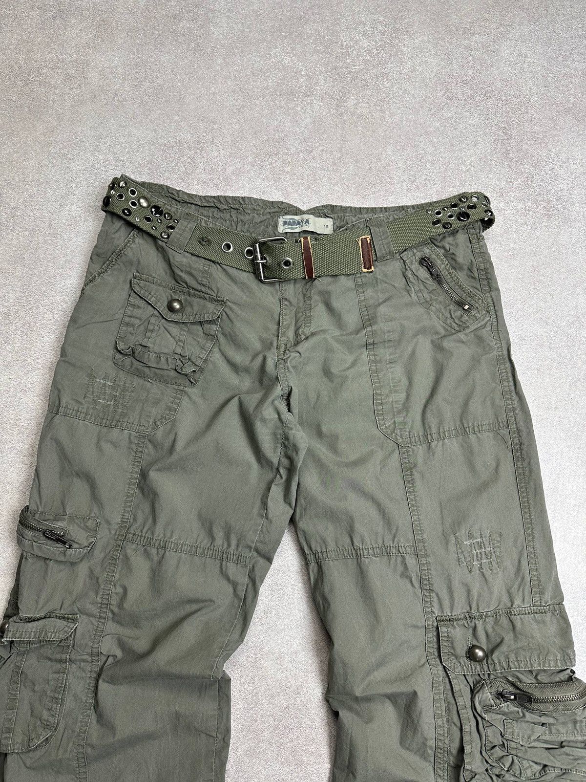 Japanese Brand Vintage Japanese Archival Hysteric If Six Cargo Y2K Pants Size 30" / US 8 / IT 44 - 5 Thumbnail