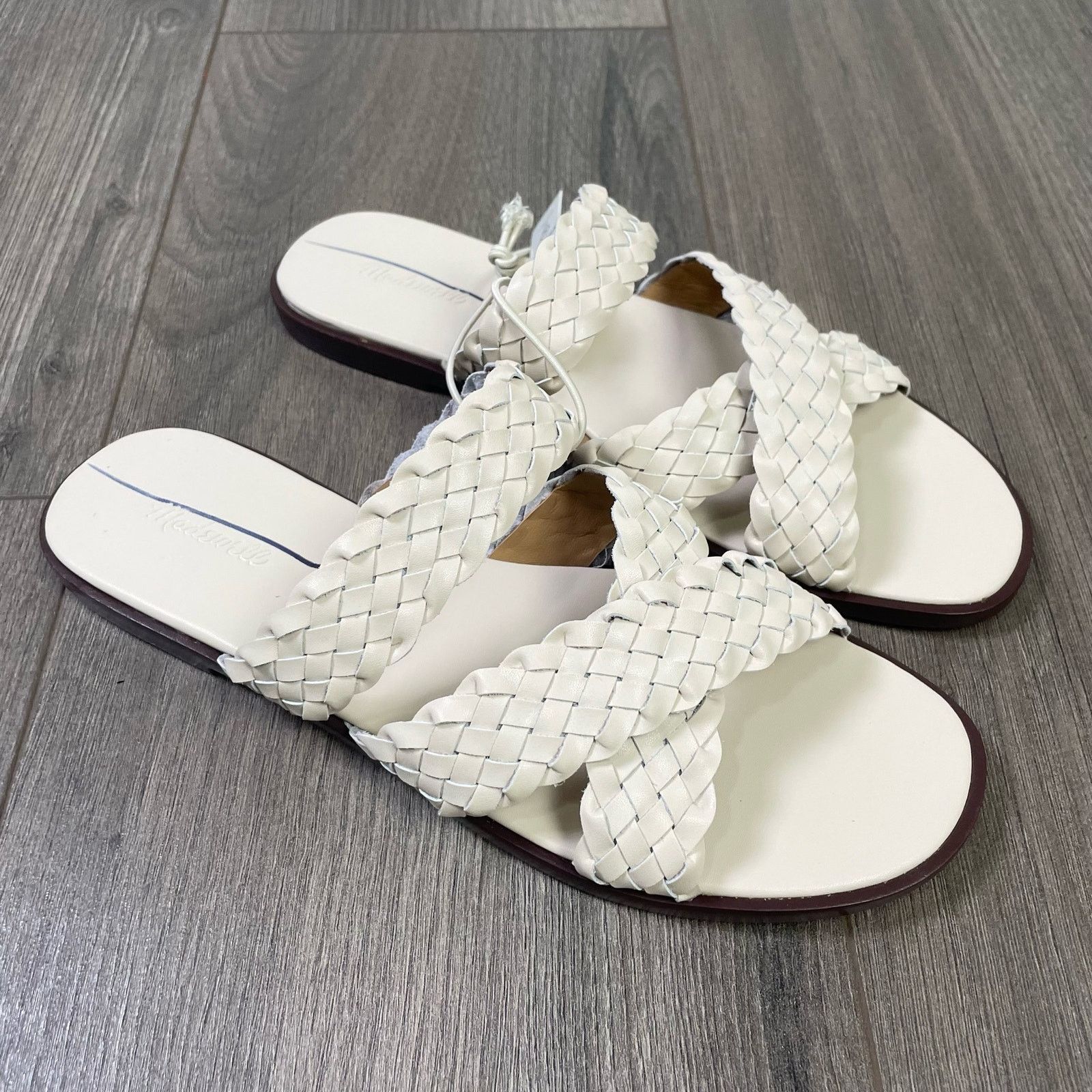 Madewell Madewell Trace Band Woven Eco Oil Veg Sandals US Women's 7M Size US 7 / IT 37 - 6 Thumbnail