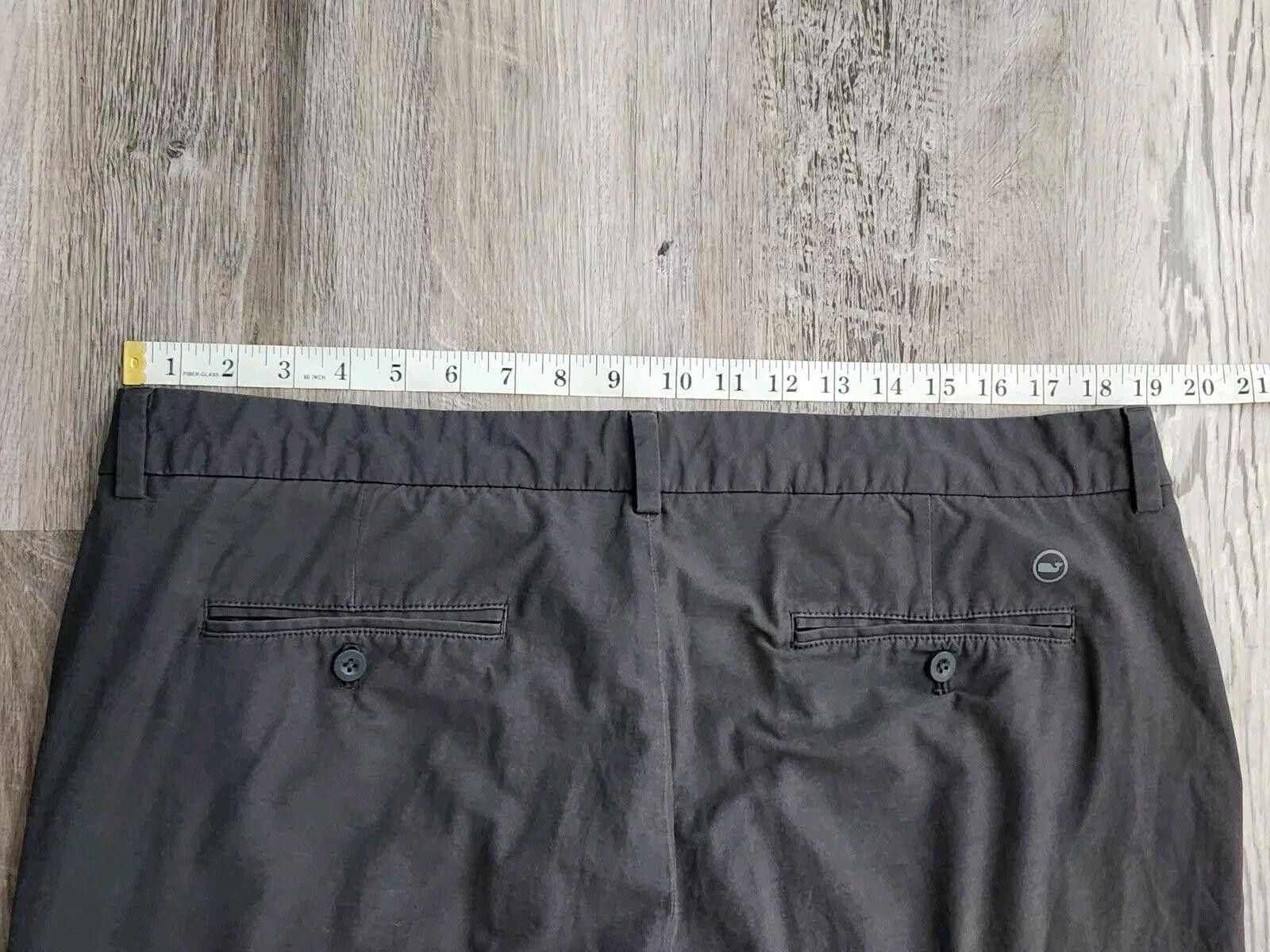 Designer Jim Nantz Vinyard Vines Pants Mens 38 X 30 Grey Golf Size US 38 / EU 54 - 4 Thumbnail