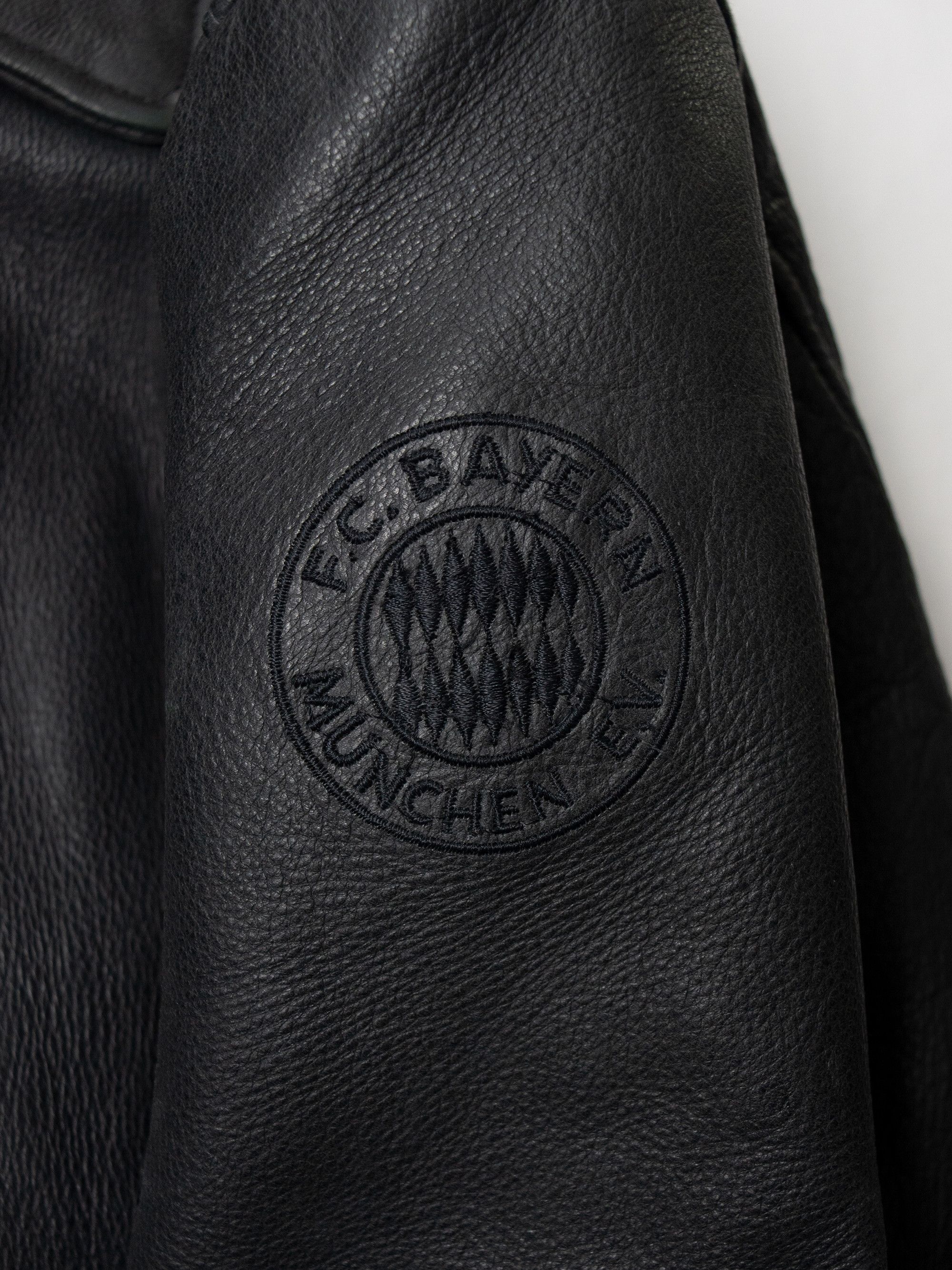 Adidas Adidas - (vintage) Bayern Munchen leather jacket - size L Size US L / EU 52-54 / 3 - 8 Thumbnail