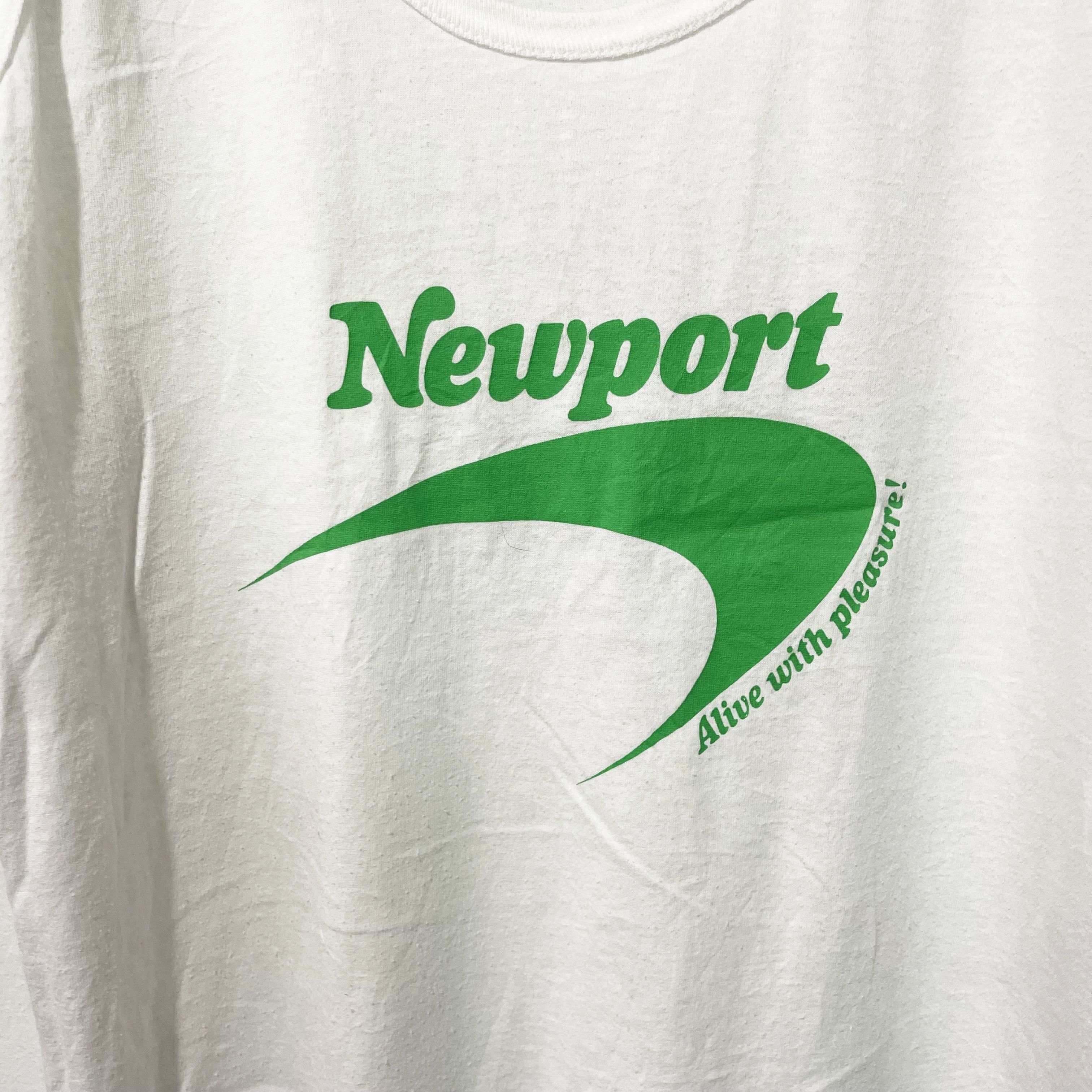 Vintage Vintage 90s Newport Alive With Pleasure Tank Top Size US M / EU 48-50 / 2 - 2 Thumbnail