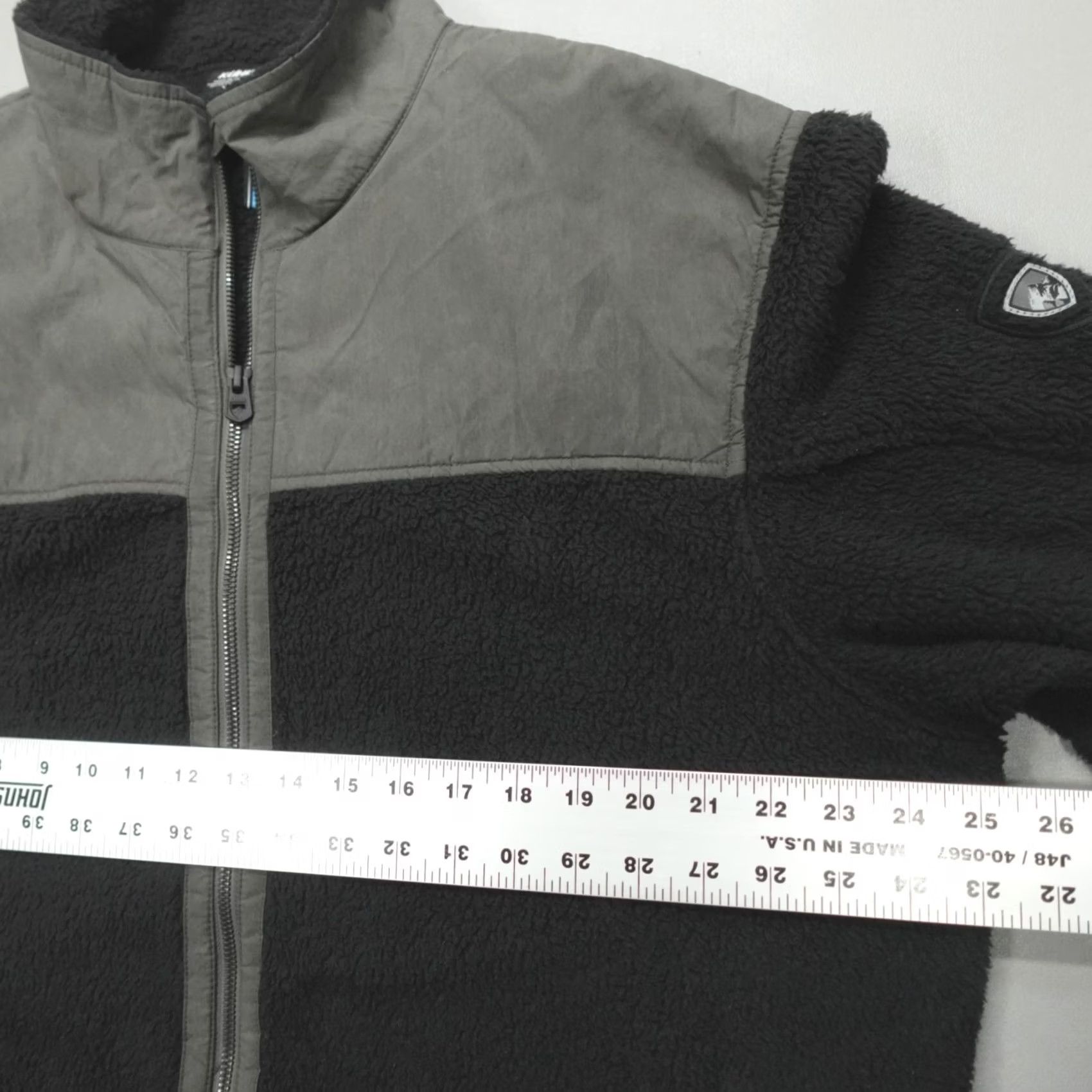 Vintage Kuhl Konfluence Fleece Jacket Men 2XL Raven/Carbon Full Zip Lightweight Warmth Size US XXL / EU 58 / 5 - 7 Thumbnail