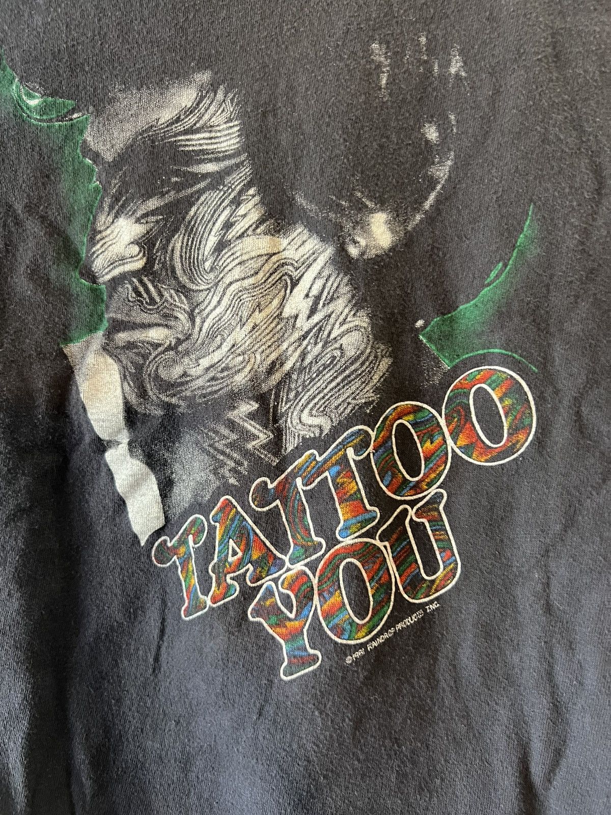 The Rolling Stones × Vintage Vintage Rolling Stones Shirt Tattoo You 1981 Size US S / EU 44-46 / 1 - 8 Thumbnail