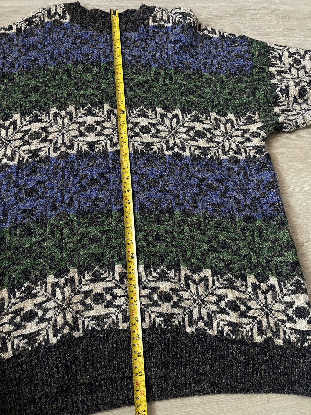 Vintage Vintage Rare Patterned Knit Sweater Barisal Alpaca Wool XL Size US XL / EU 56 / 4 - 11 Thumbnail