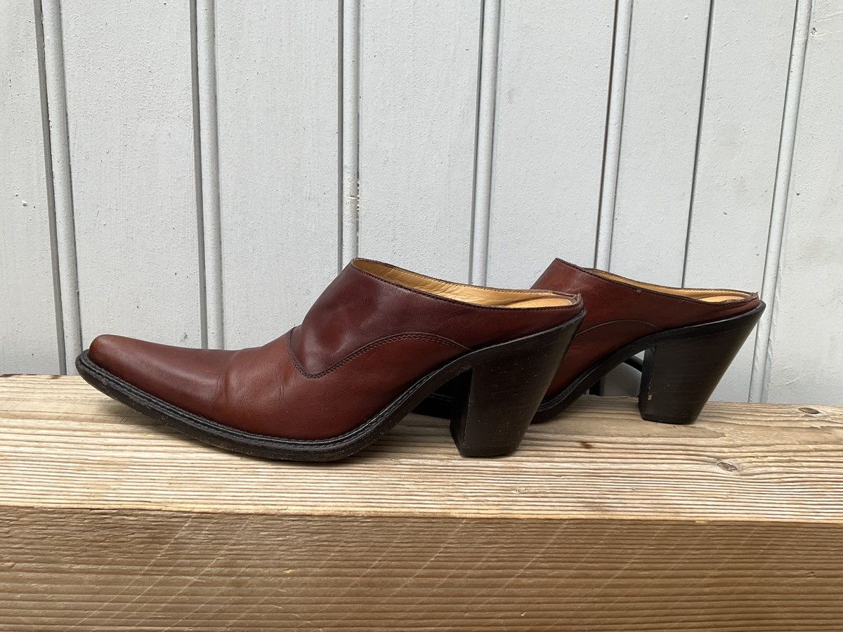 SARTORIO Sartore brown leather mule clogs Size US 6.5 / IT 36.5 - 9 Thumbnail