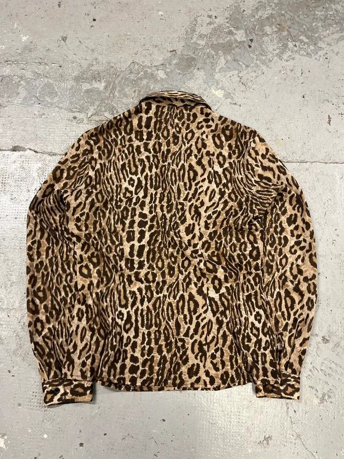 Dolce & Gabbana 2000s Dolce & Gabbana Leopard Glamour Shirt Size M / US 6-8 / IT 42-44 - 8 Thumbnail