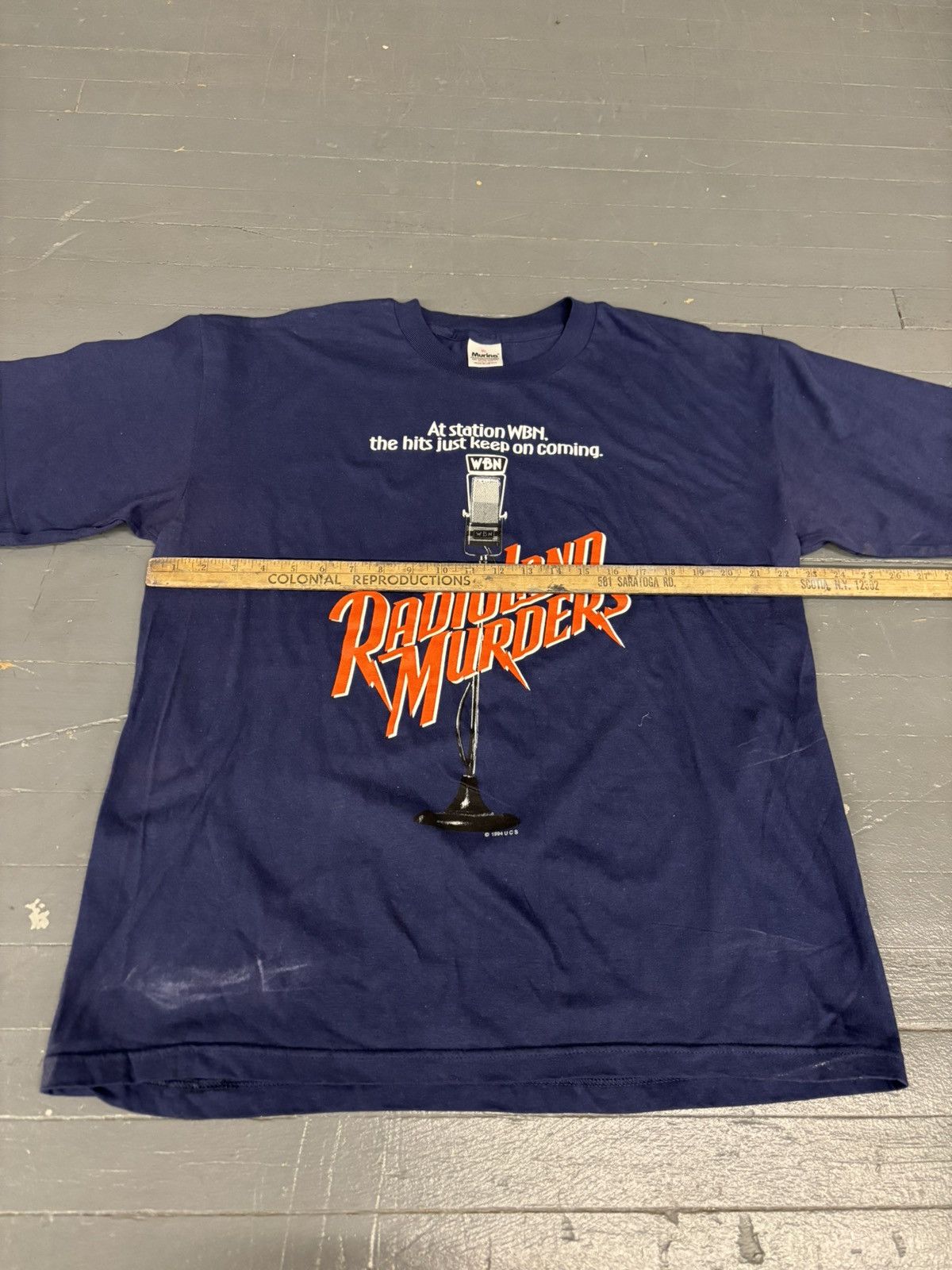 Band Tees × Vintage Vintage 90s Radioland Murders tee Size US XL / EU 56 / 4 - 4 Thumbnail