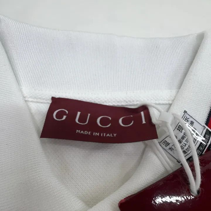 Gucci Gucci Gucci Lido Series Logo Embroidered Polo Shirt -2506 Size US M / EU 48-50 / 2 - 5 Thumbnail