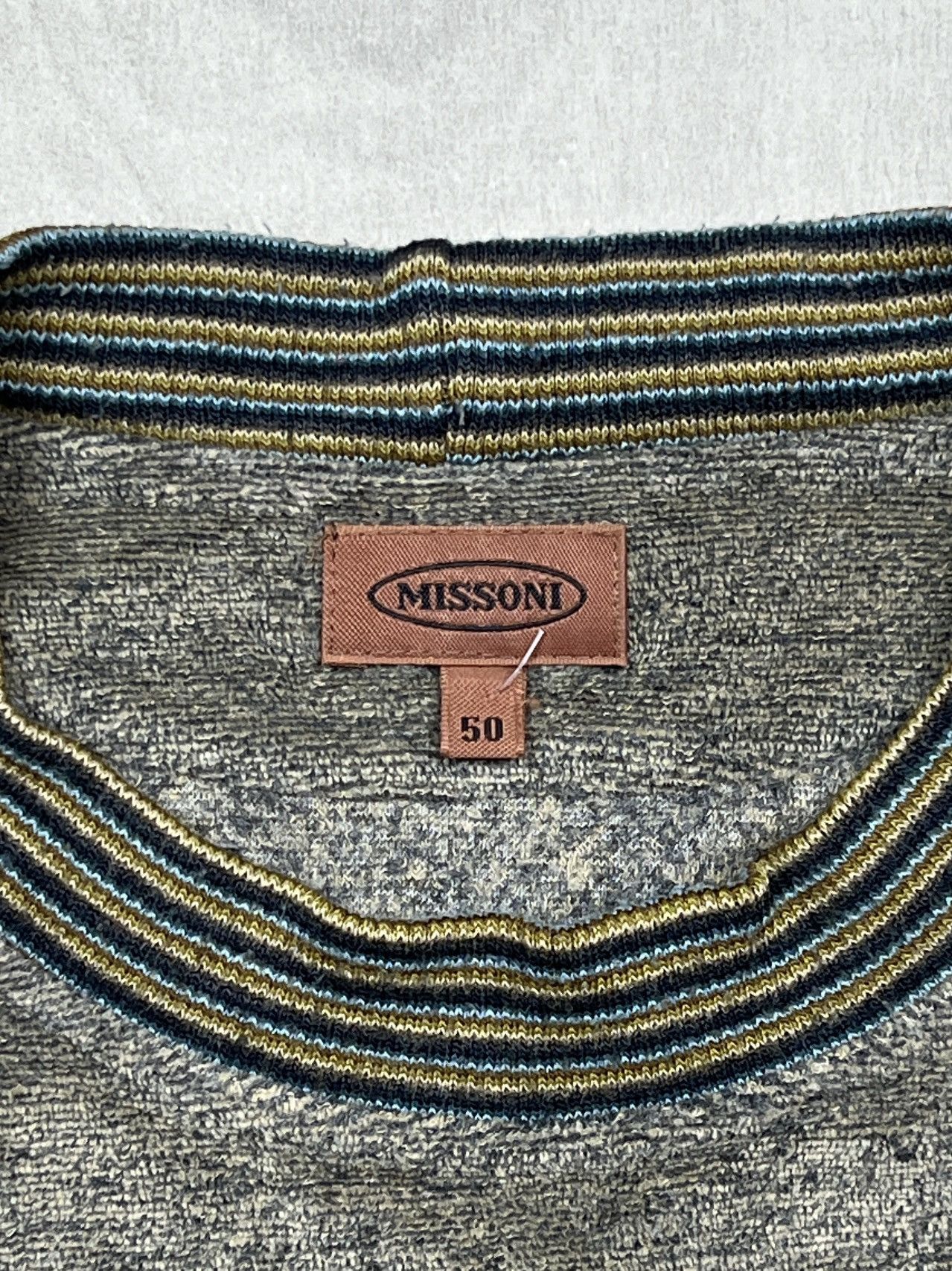 Missoni Missoni Towel Knit Sweatshirt (Y0342) Size US M / EU 48-50 / 2 - 5 Thumbnail