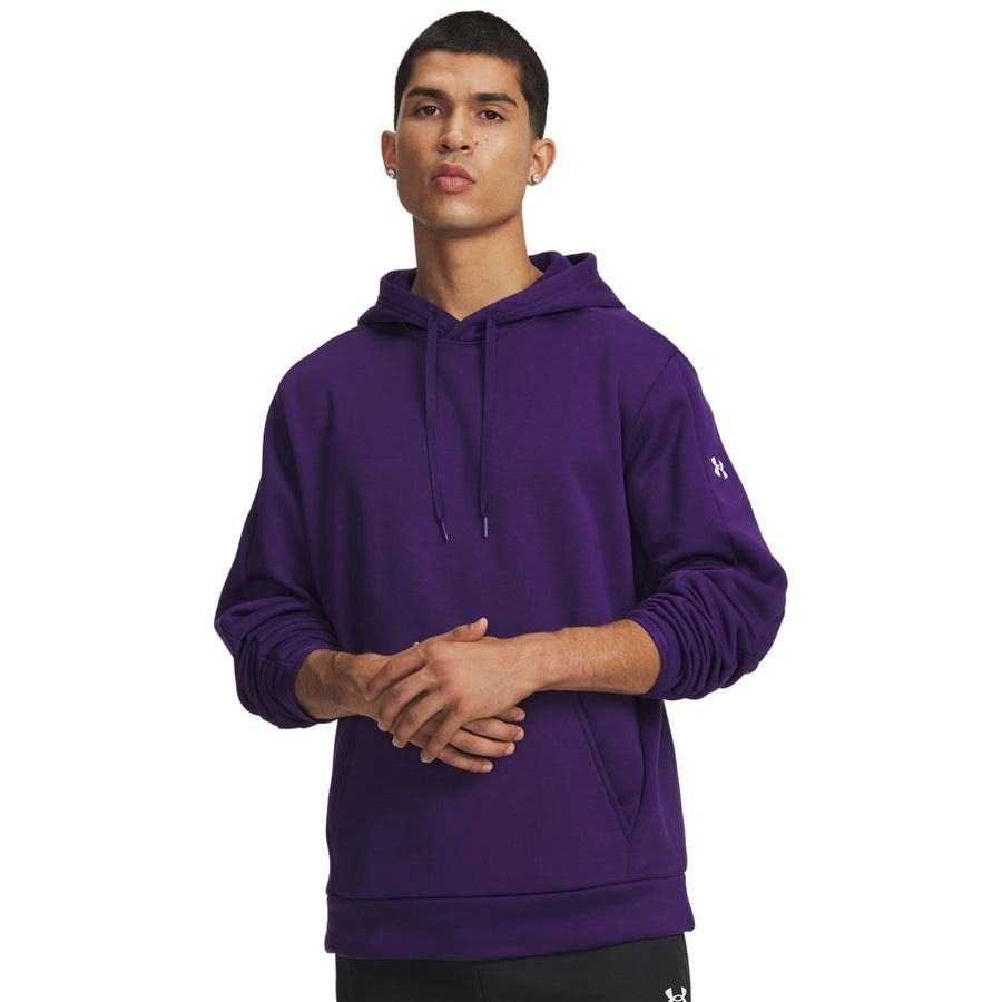 Under Armour NWT Under Armour Men's UA Armour Fleece Pro Hoodie in Purple Size US M / EU 48-50 / 2 - 1 Thumbnail