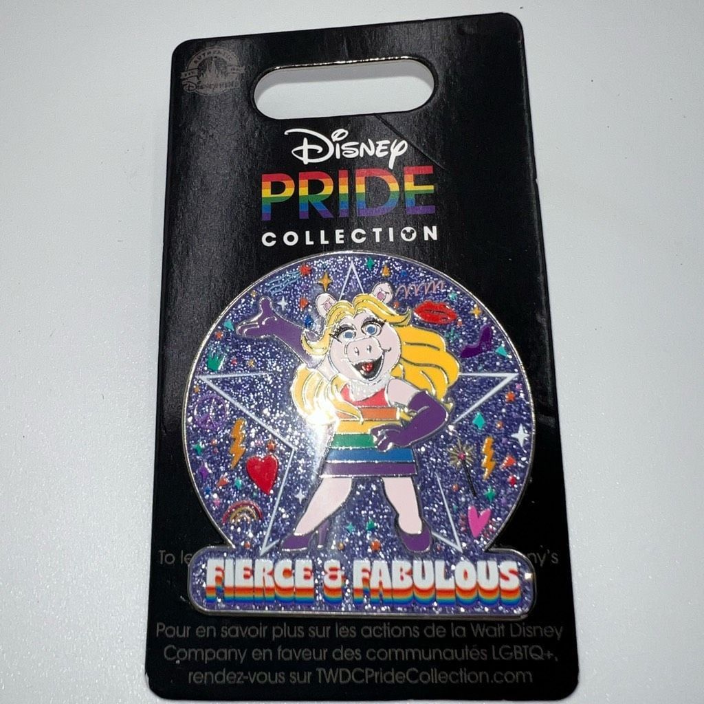Disney Disney Parks Trading Pins Muppets Ms. Piggy Fierce and Fabul Size ONE SIZE - 1 Thumbnail