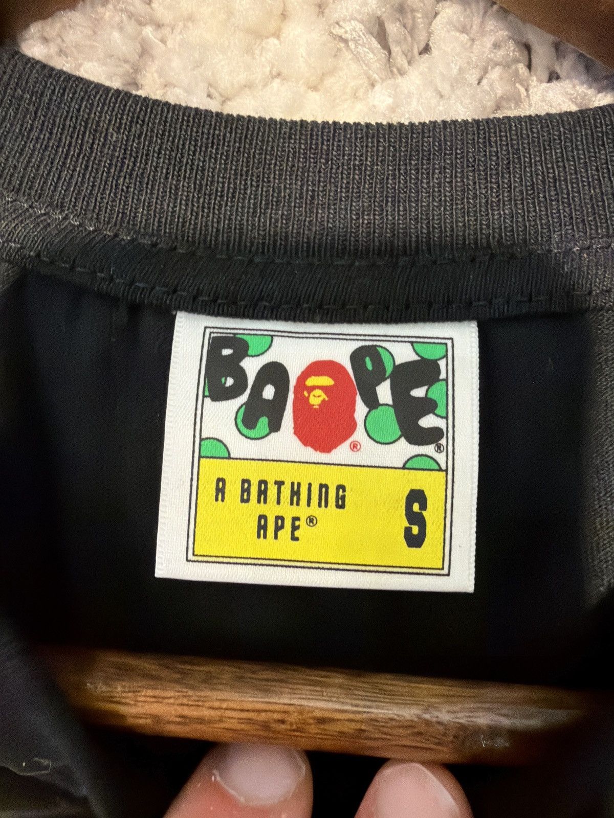 Bape Bape Tee Plaid Bape Face Size-S Size US S / EU 44-46 / 1 - 10 Thumbnail
