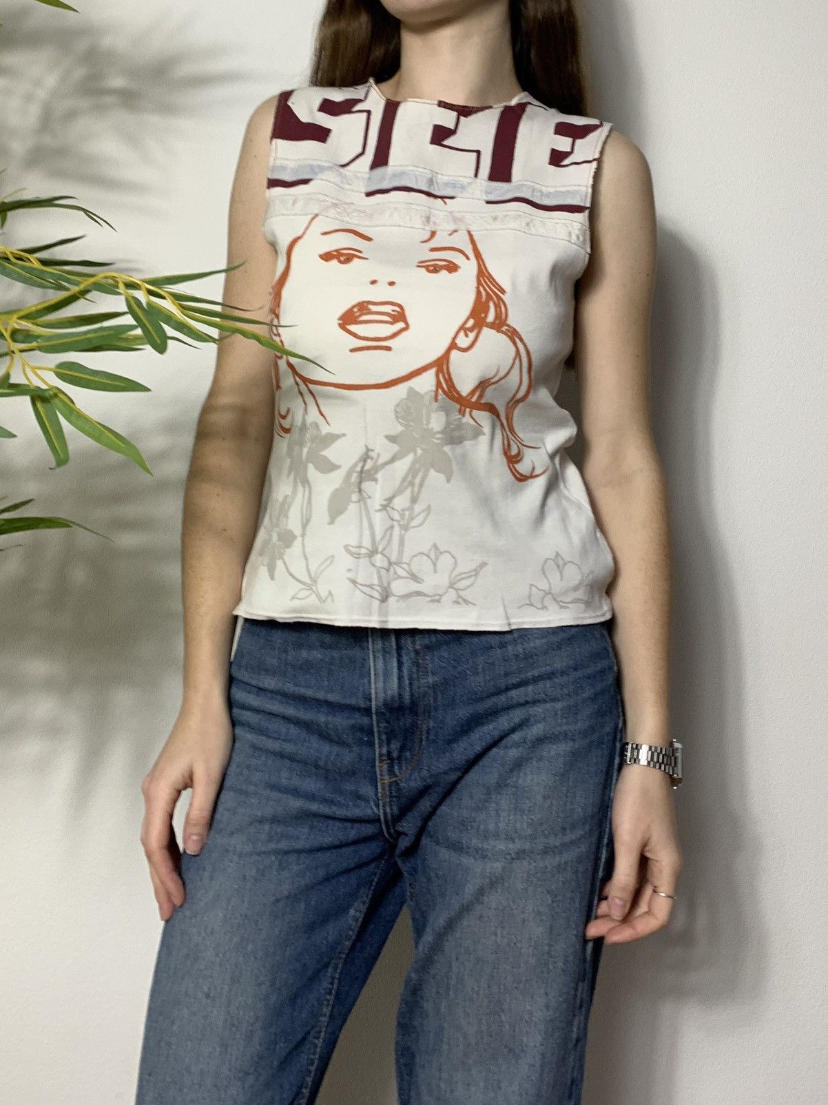 Sisley VINTAGE SISLEY 2000s STYLE TANK TOP Size S / US 4 / IT 40 - 3 Thumbnail