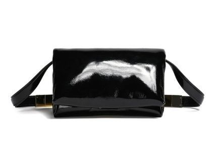 image of Marni O1W1Db10524 Size-Os Leather Handbag In Black, Women's