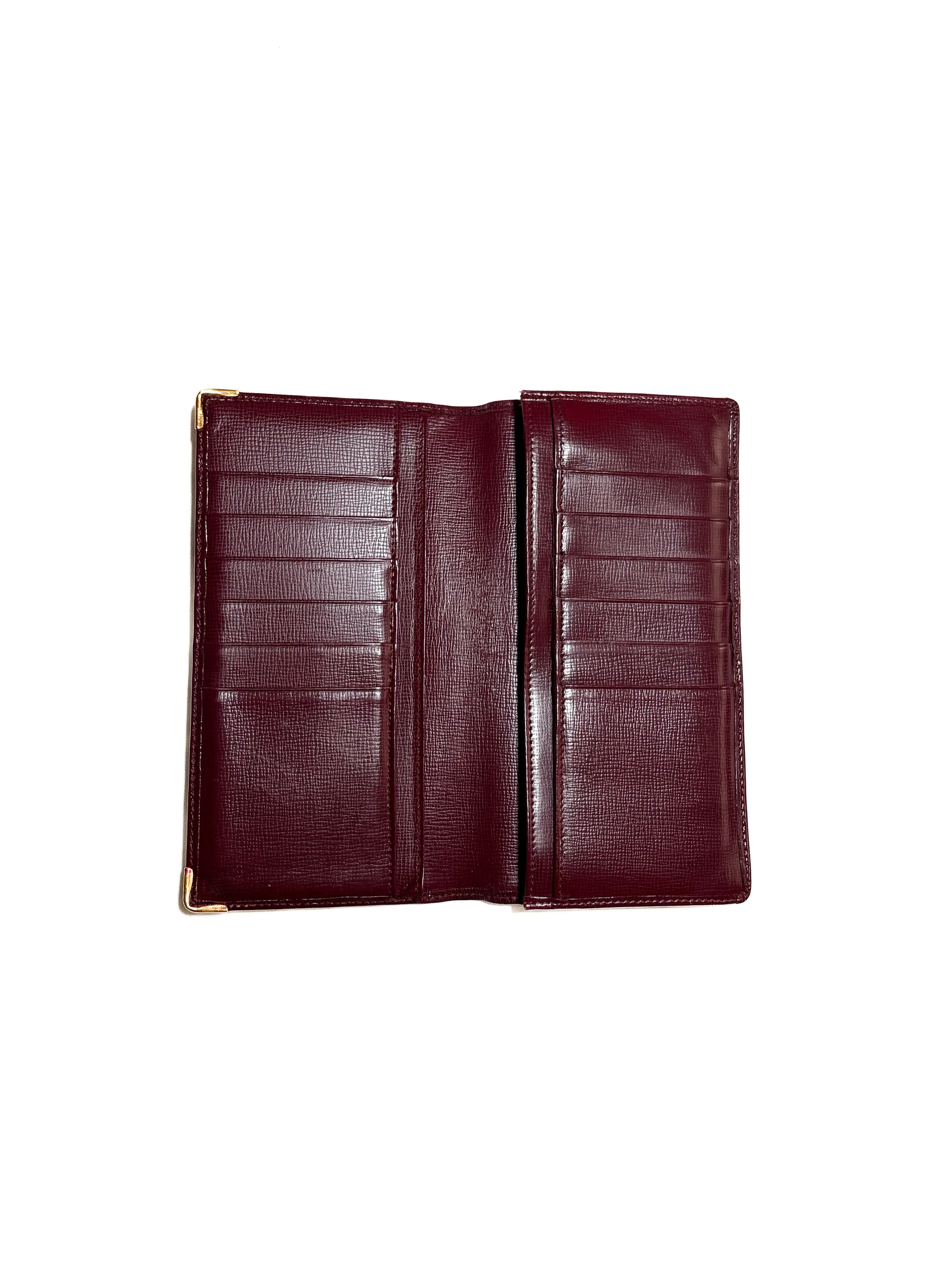 Cartier Cartier Leather Card Holder Wallet Size ONE SIZE - 4 Thumbnail