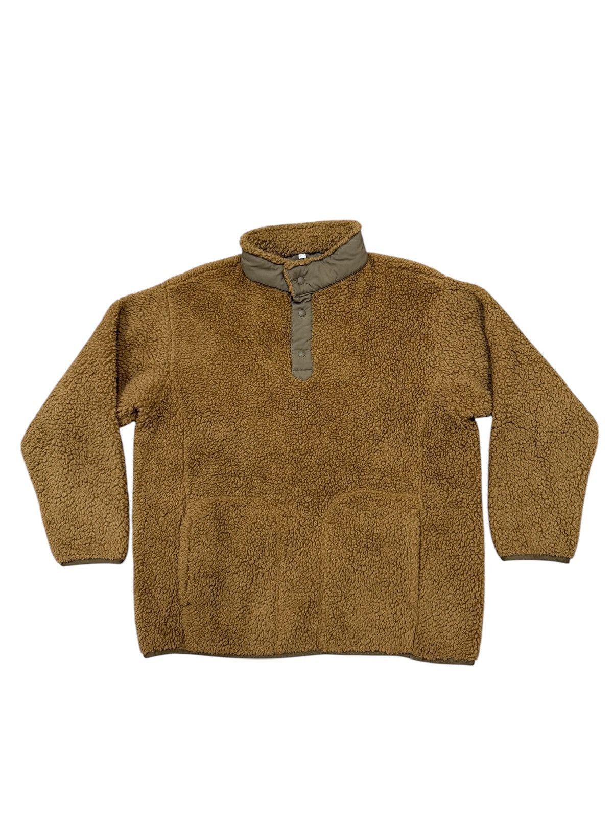 White Mountaineering White Mountaineering Uniqlo Sherpa Fleece Sweatshirt Size US L / EU 52-54 / 3 - 1 Thumbnail