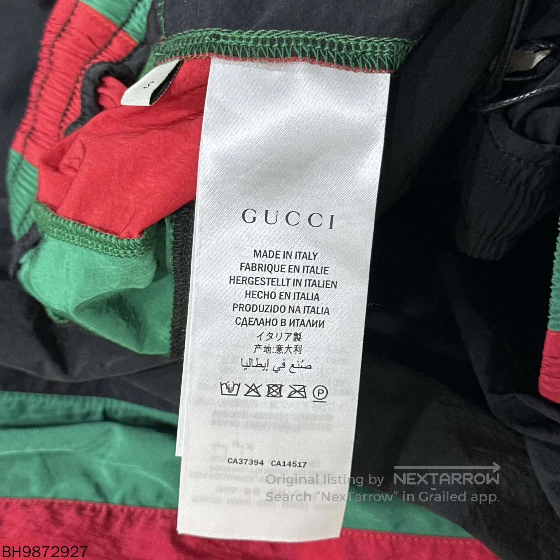 Gucci embroidered logo striped casual pants. Size US 30 / EU 46 - 3 Thumbnail
