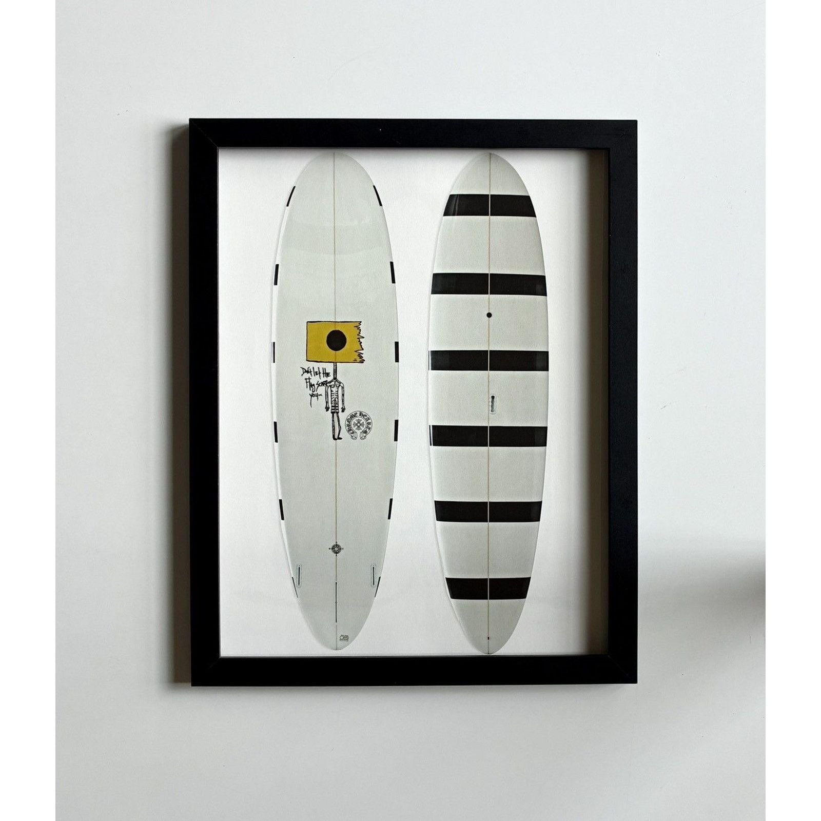 Chrome Hearts × Japanese Brand × Vintage Chrome Hearts surfboard photo 9x11 Framed poster Size ONE SIZE - 1 Thumbnail