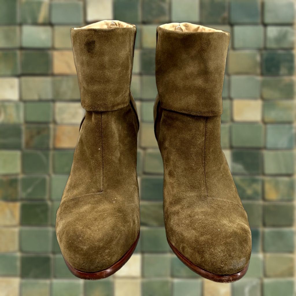 Rag & Bone rag & bone Newbury Boots Women's 39/8.5 Brown Suede Ankle Classic Boho Academia Boots Brown Suede Women 39/8.5 Size US 9 / IT 39 - 1 Thumbnail
