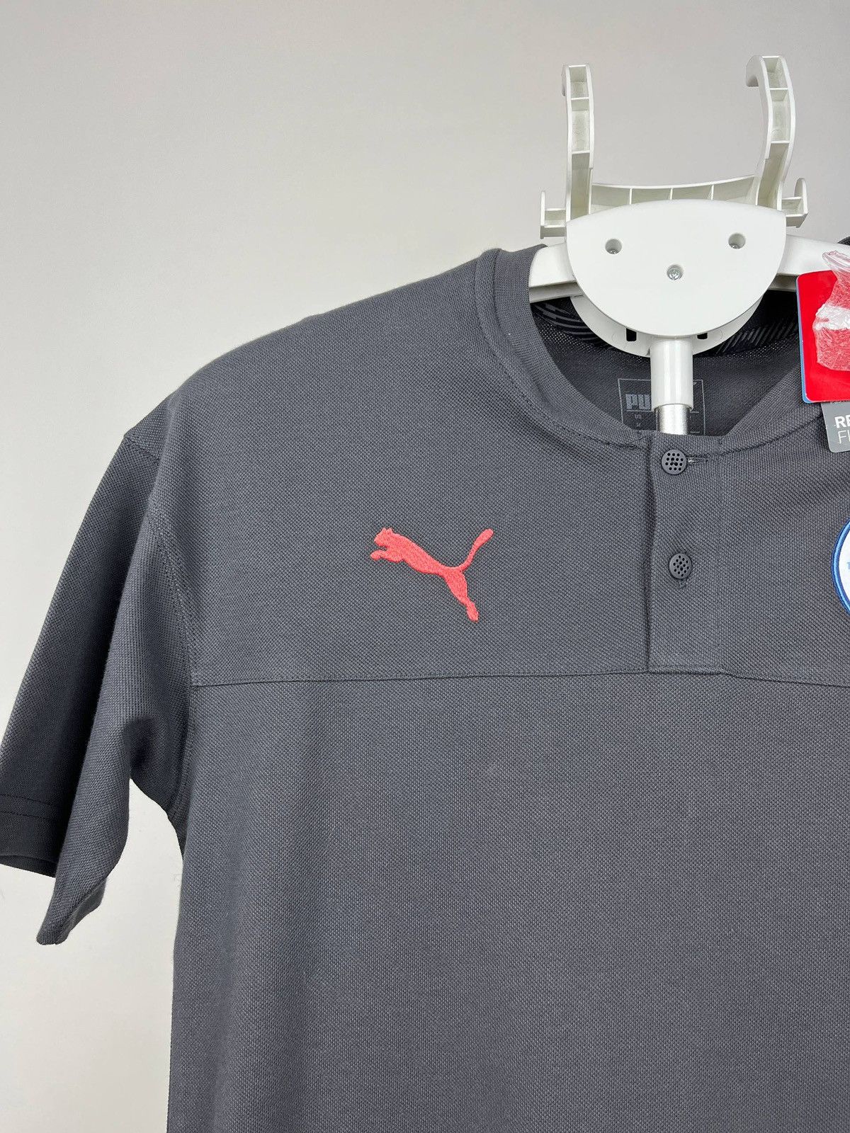 Puma Puma Manchester City Polo Shirt Medium Grey BNWT Official Size US M / EU 48-50 / 2 - 3 Thumbnail