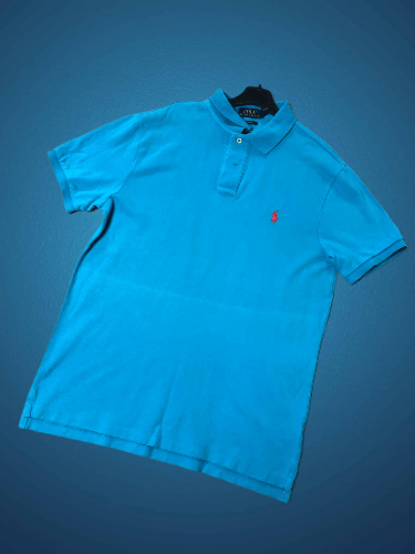 Polo Ralph Lauren Polo Ralph Lauren Blue Polo Size L Size US L / EU 52-54 / 3 - 1 Thumbnail