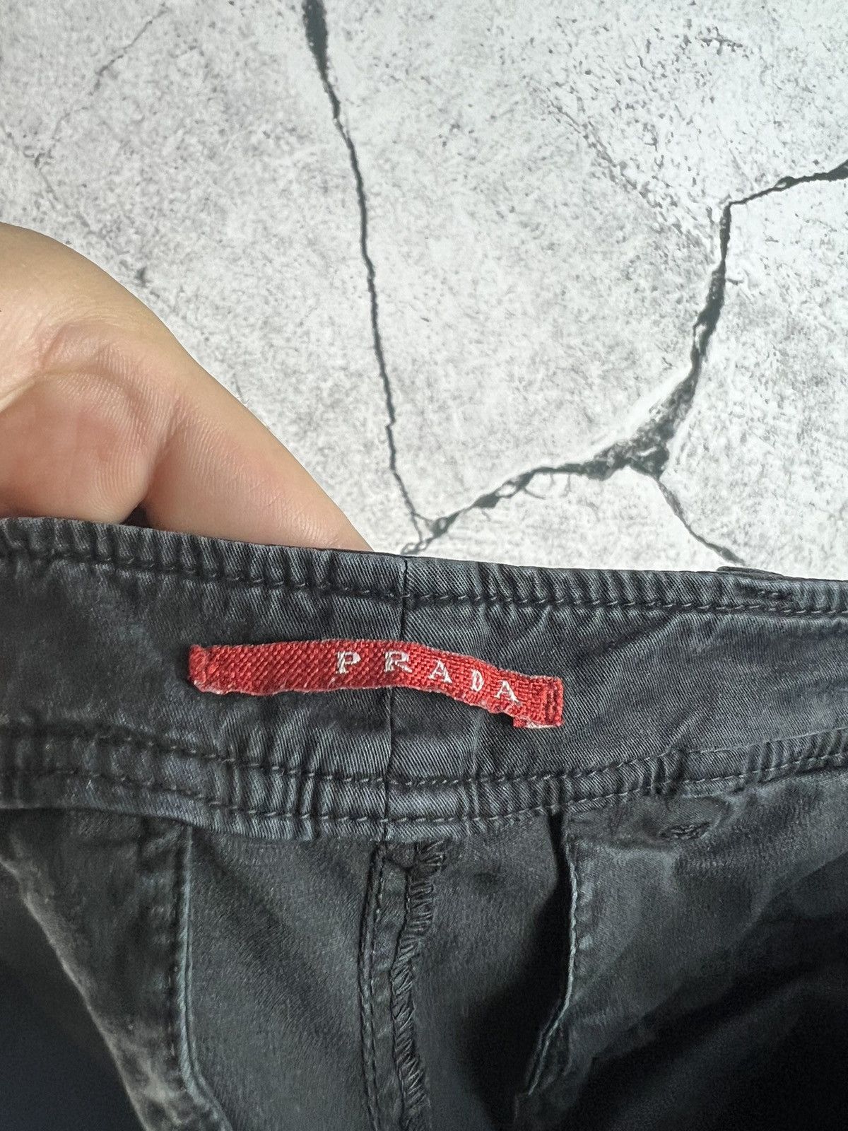 Prada Prada Womens Cargo Multipocket Pants Size 26" / US 2 / IT 38 - 3 Thumbnail