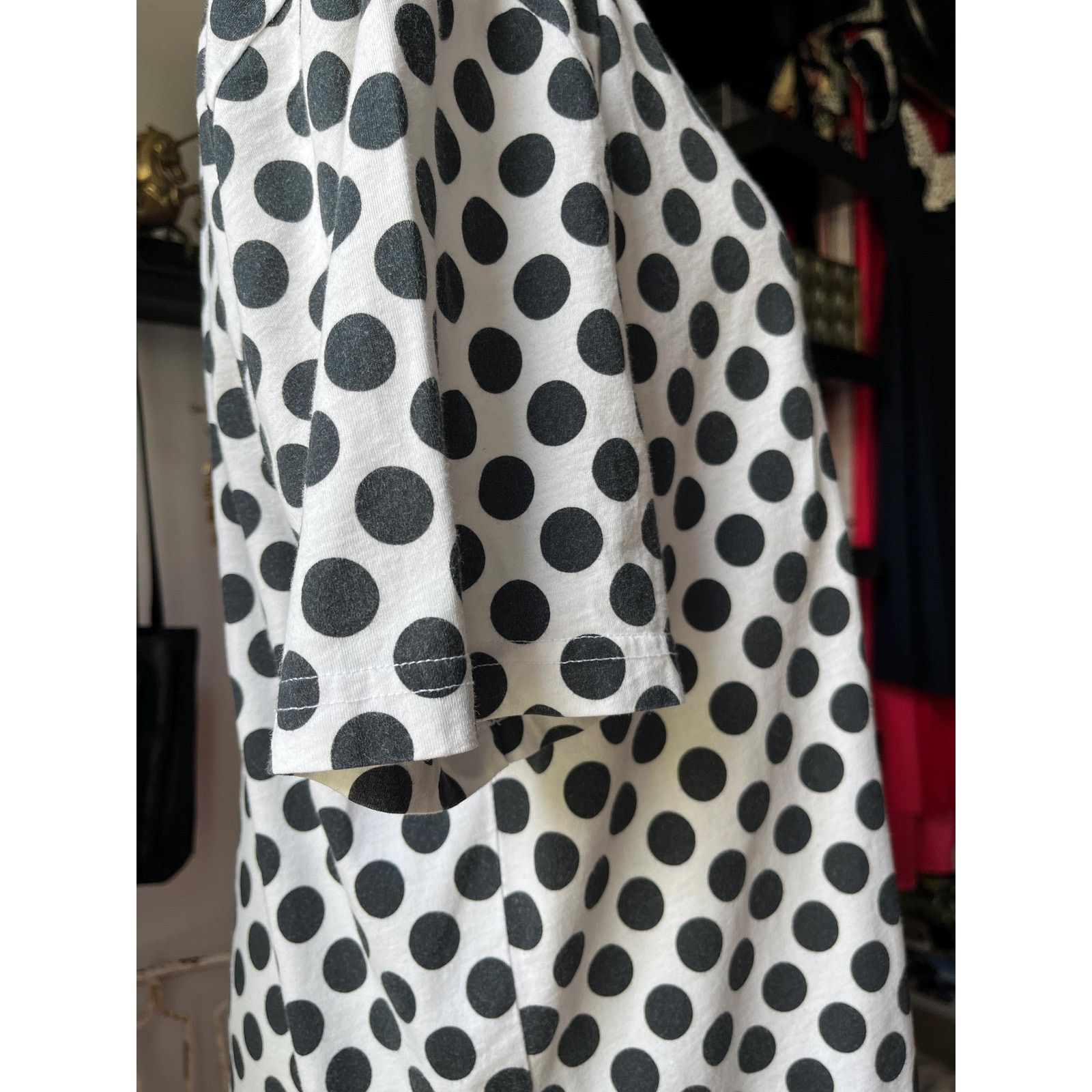 AMI 90s Archive AMI Alexandre Mattiussi Polka Dot Logo T-Shirt Size US M / EU 48-50 / 2 - 6 Thumbnail