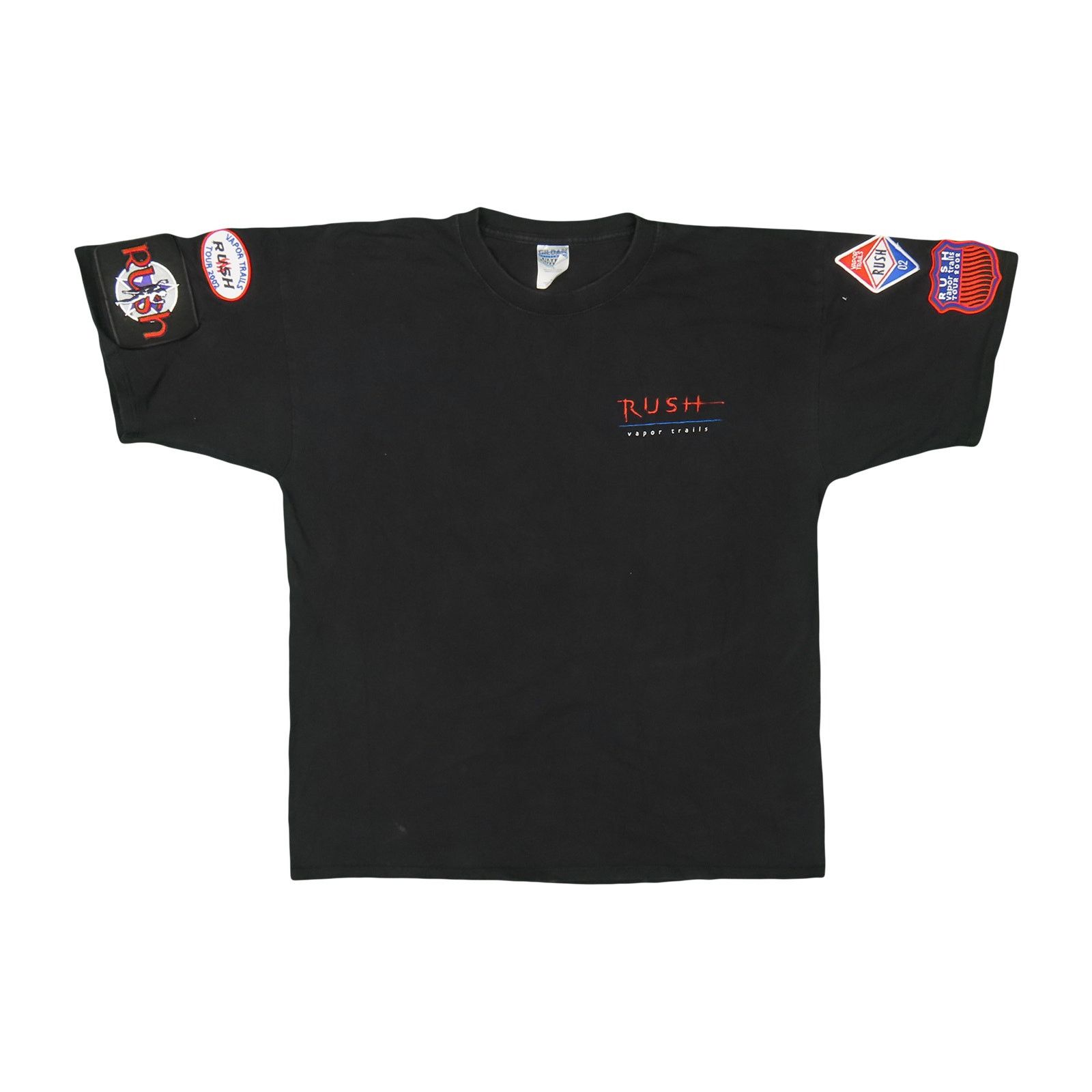 Other Y2K Vintage Rush Vapor Trails Tour 2002 Patch Band T Shirt Size US XL / EU 56 / 4 - 5 Thumbnail
