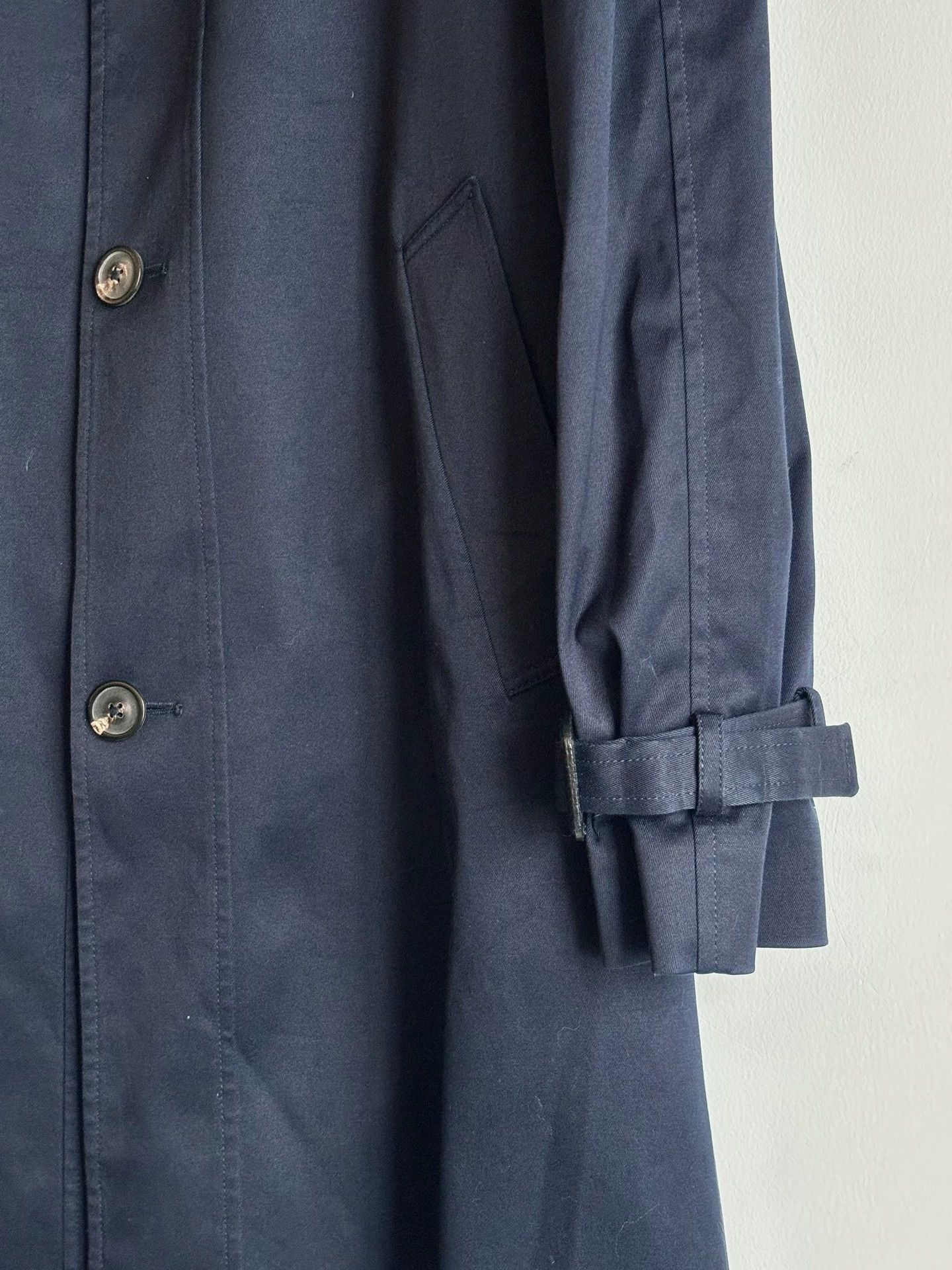 Maison Margiela Black Long Button-Up Coat Size M Size US M / EU 48-50 / 2 - 4 Thumbnail