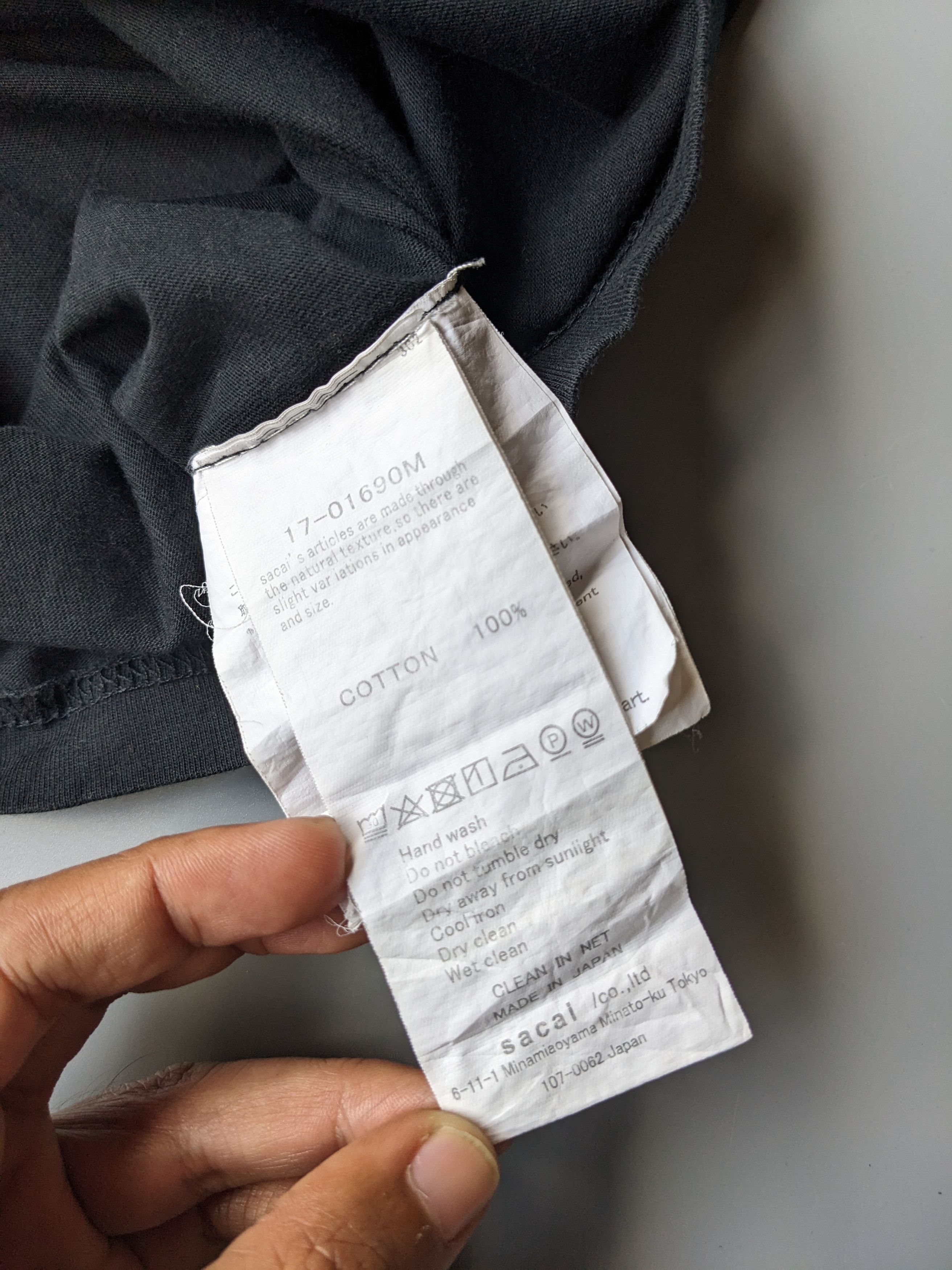 Fragment Design × Nike × Sacai Sacai X Fragment Design box logo Size US S / EU 44-46 / 1 - 7 Thumbnail