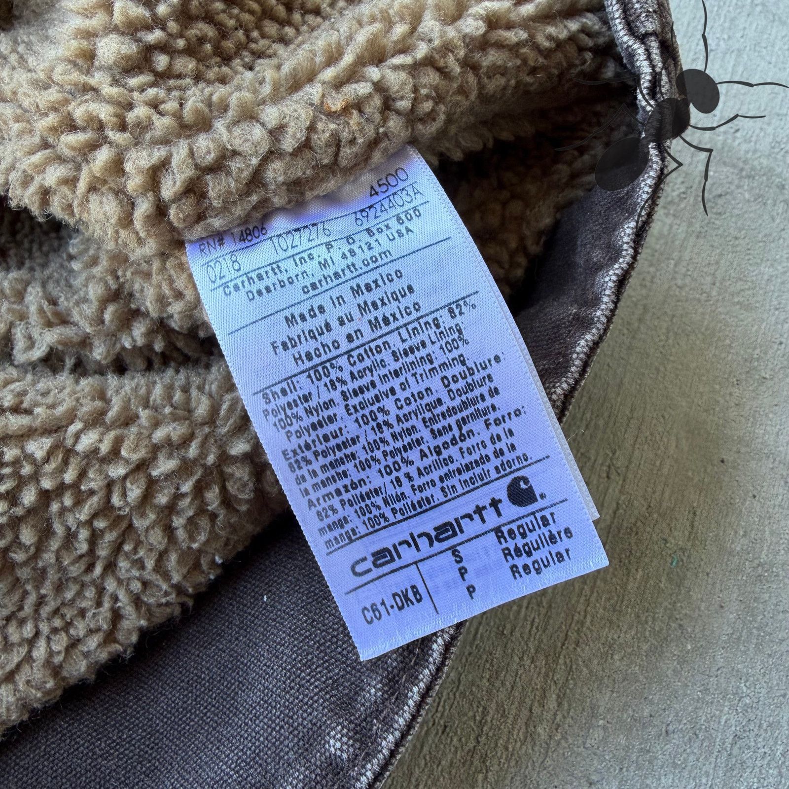 Carhartt × Vintage Carhartt C61 DKB brown chore work wear jacket Size US S / EU 44-46 / 1 - 5 Thumbnail