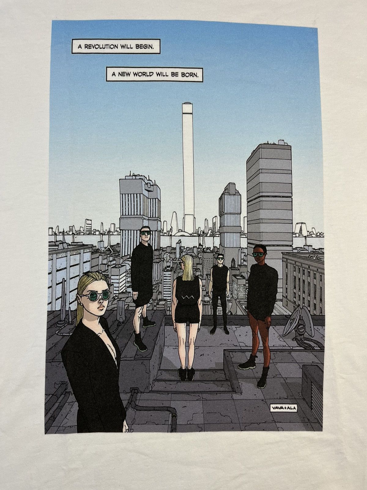 VaVa Rare VAVA Eyewear Oversized 34/100 Cyberpunk Tee Size US L / EU 52-54 / 3 - 4 Thumbnail