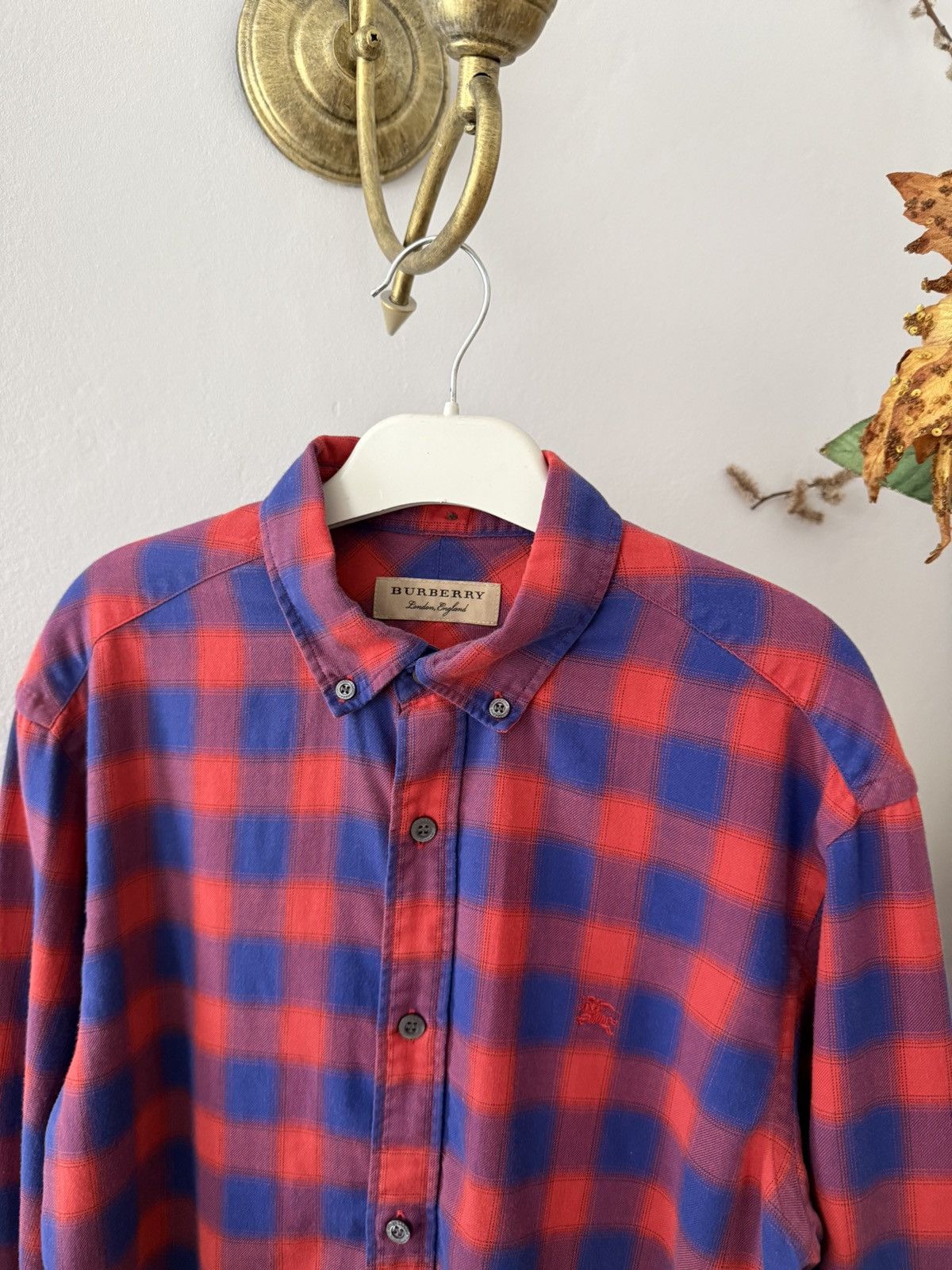 Burberry Burberry Check Shirt Button Up Size US S / EU 44-46 / 1 - 2 Thumbnail