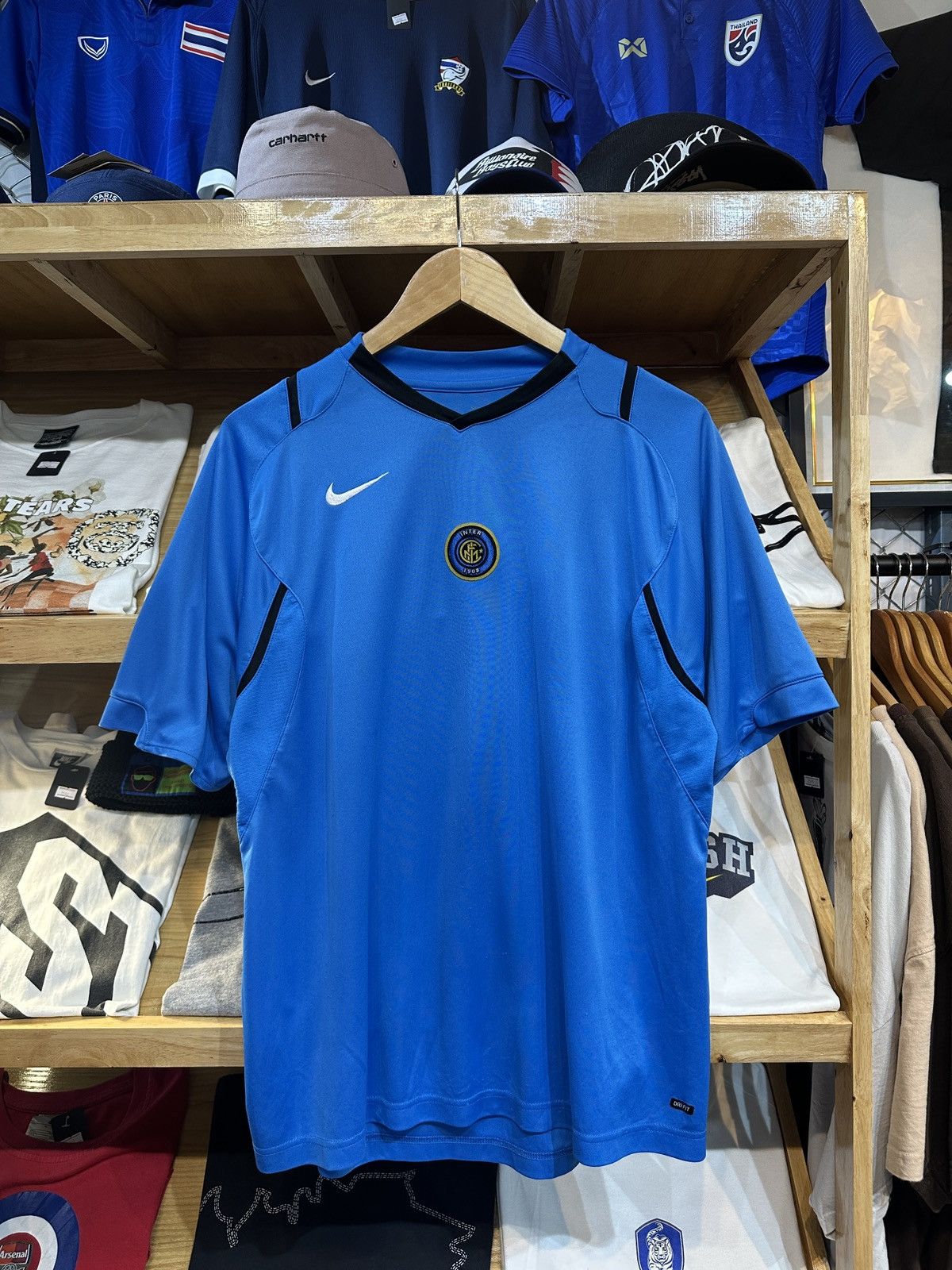 Nike Vintage Inter Milan 2006-07 Nike Total Training Jersey Size US M / EU 48-50 / 2 - 1 Thumbnail